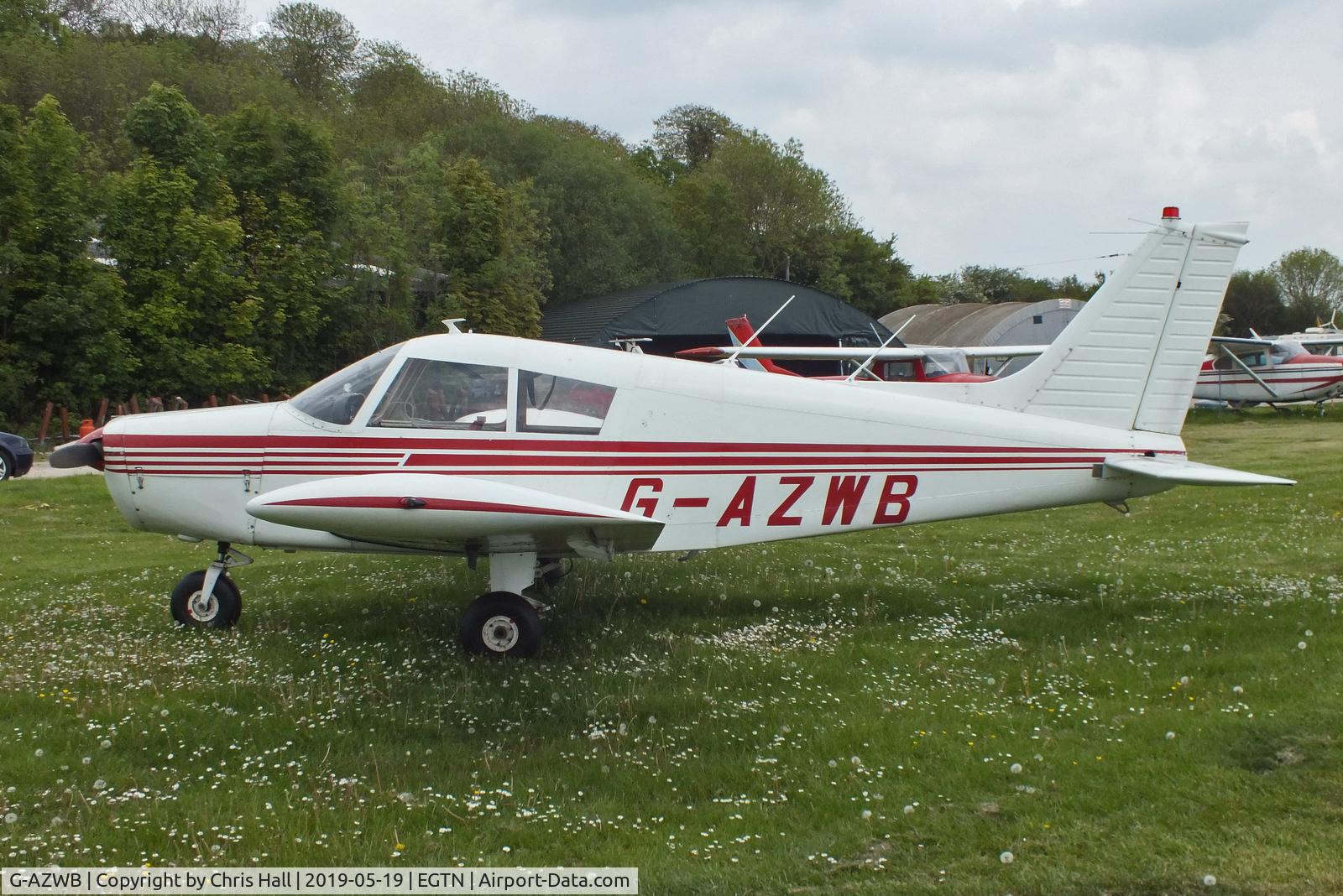 G-AZWB, 1972 Piper PA-28-140 Cruiser C/N 28-7225244, Enstone