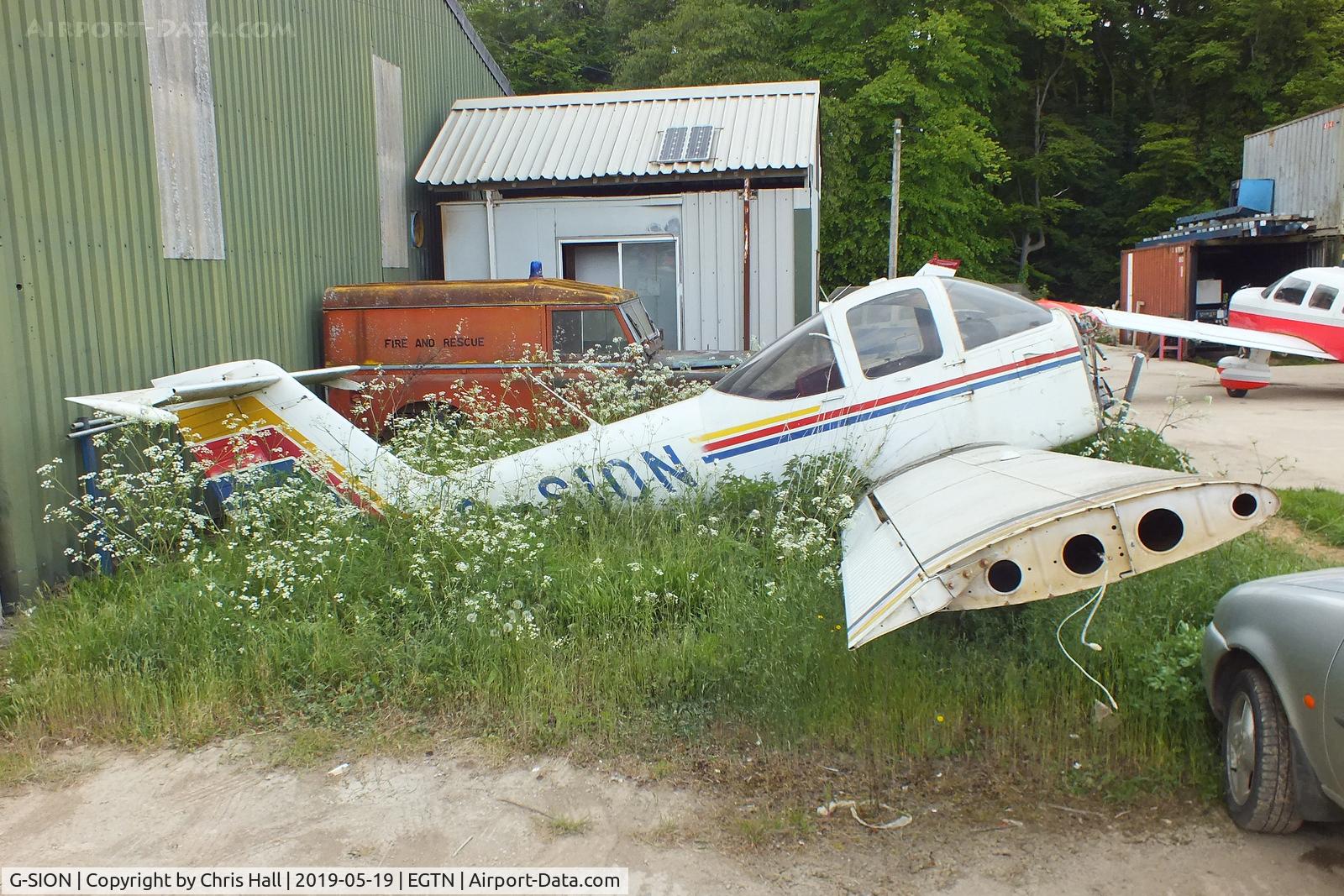 G-SION, 1981 Piper PA-38-112 Tomahawk Tomahawk C/N 38-81A0146, Enstone
