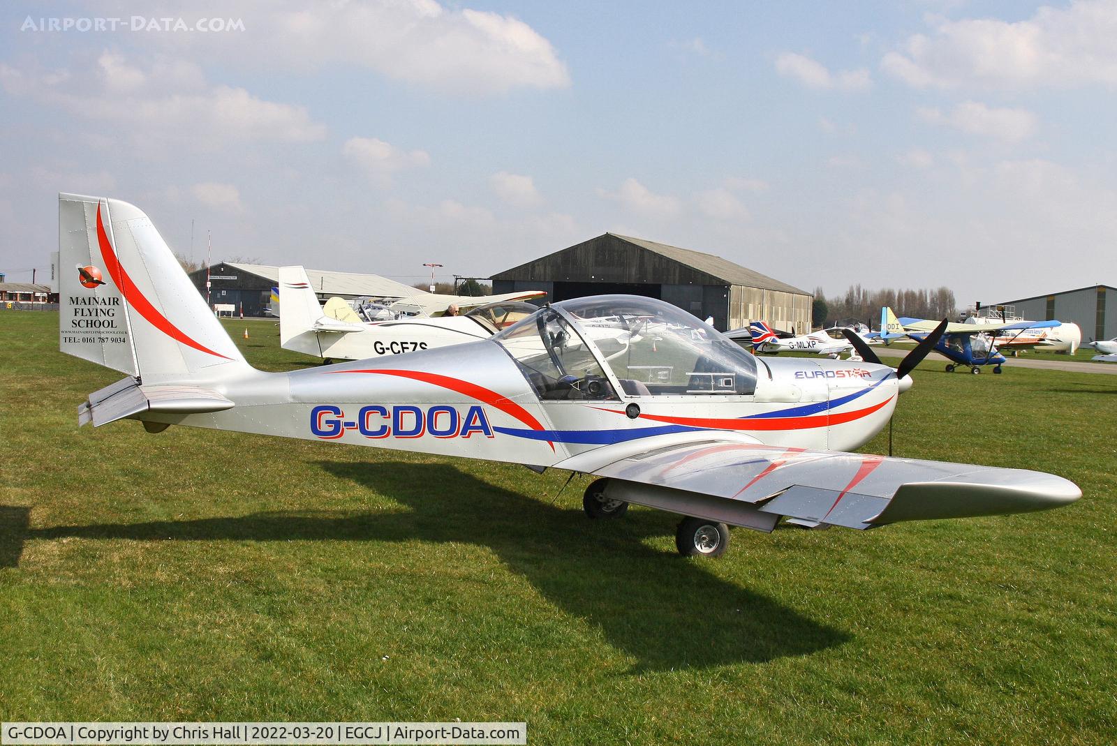 G-CDOA, 2005 Evektor-Aerotechnik EV-97 Teameurostar UK C/N 2506, Sherburn in Elmet