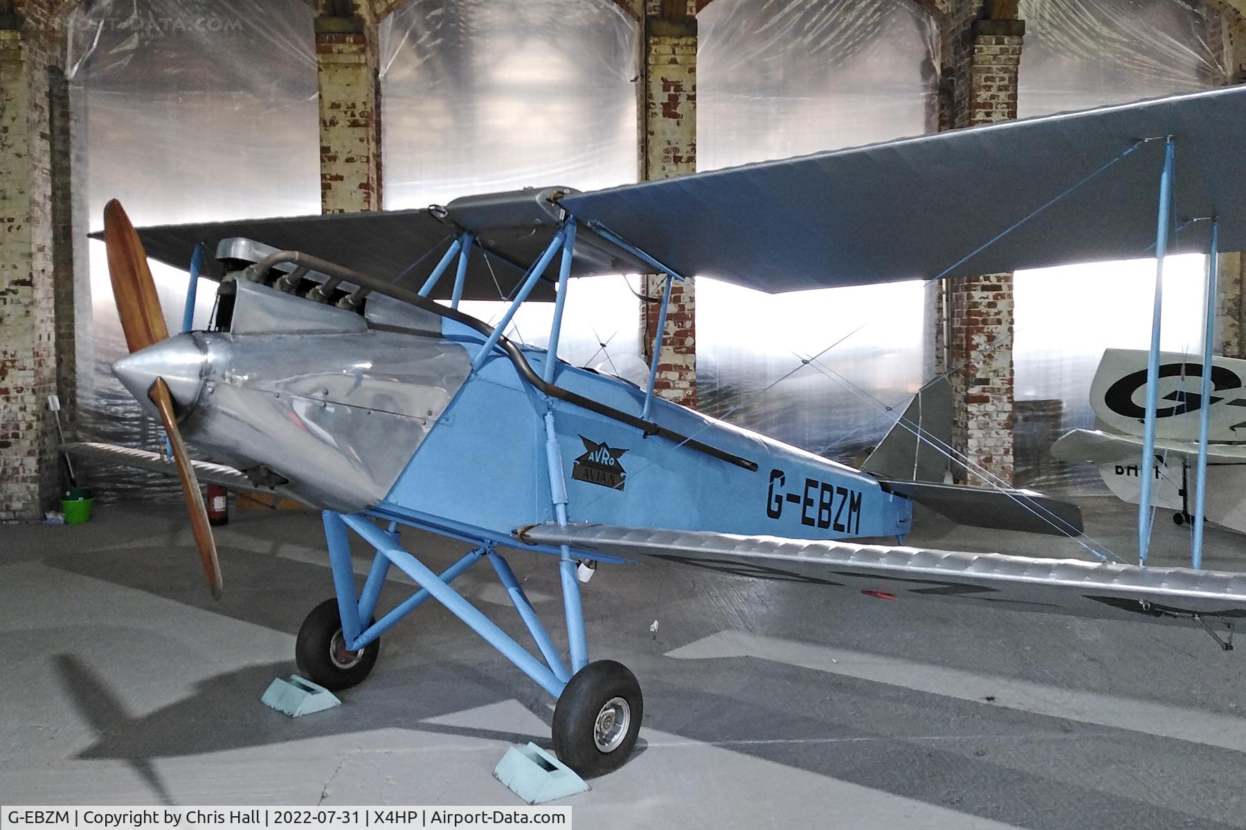 G-EBZM, Avro 594 Avian IIIA C/N 160, Hooton Park