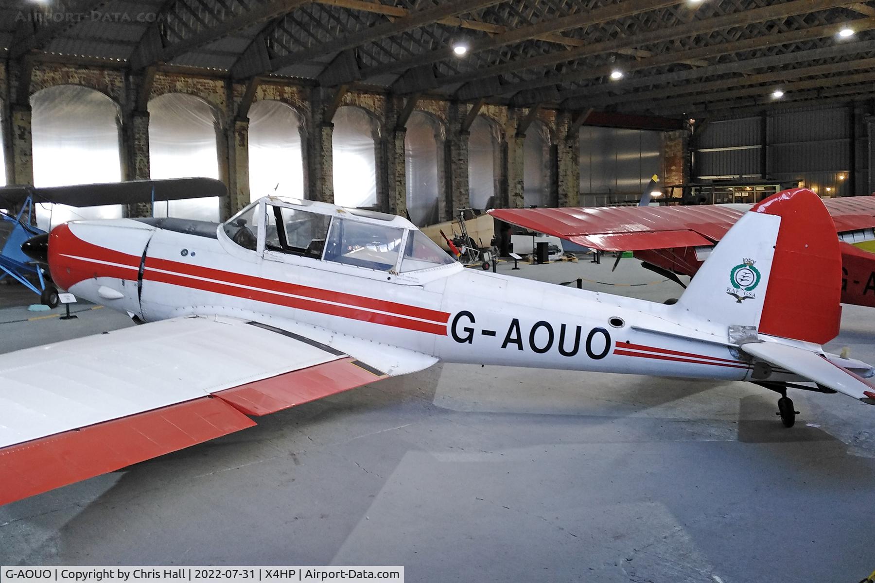 G-AOUO, 1950 De Havilland DHC-1 Chipmunk 22 (Lycoming) C/N C1/0179, Hooton Park