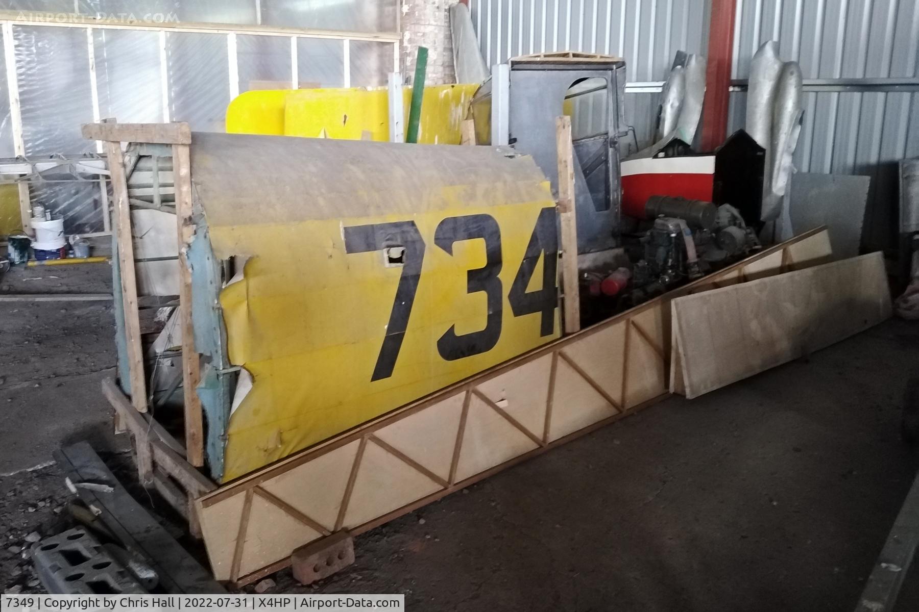 7349, Avro Anson II C/N unknown 7349, Hooton Park
