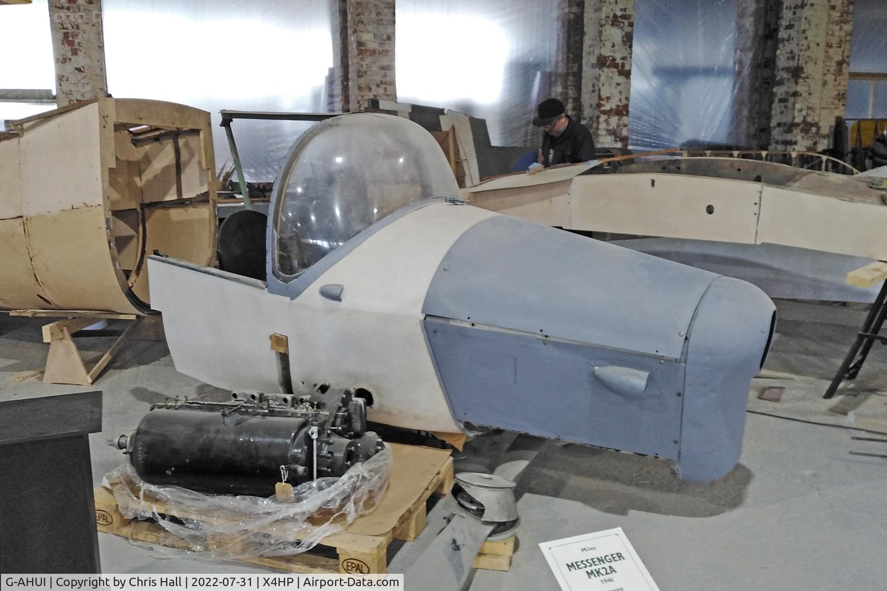 G-AHUI, 1946 Miles M38 Messenger 2A C/N 6335, Hooton Park