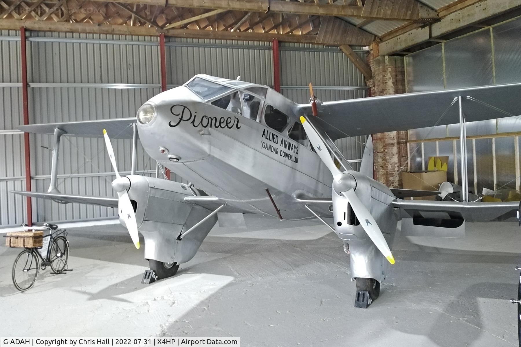 G-ADAH, De Havilland DH-89A Dragon Rapide C/N 6278, Hooton Park