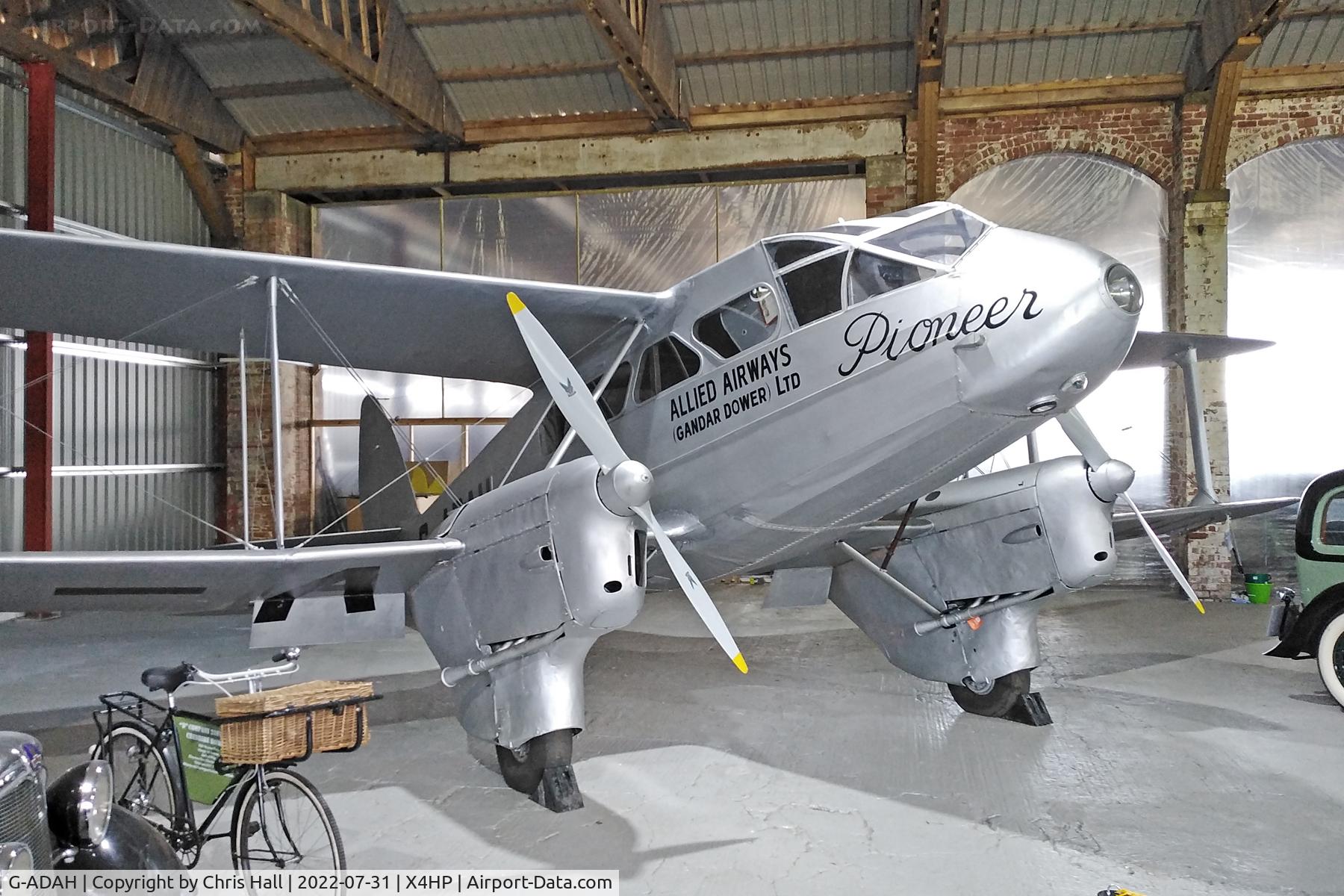 G-ADAH, De Havilland DH-89A Dragon Rapide C/N 6278, Hooton Park