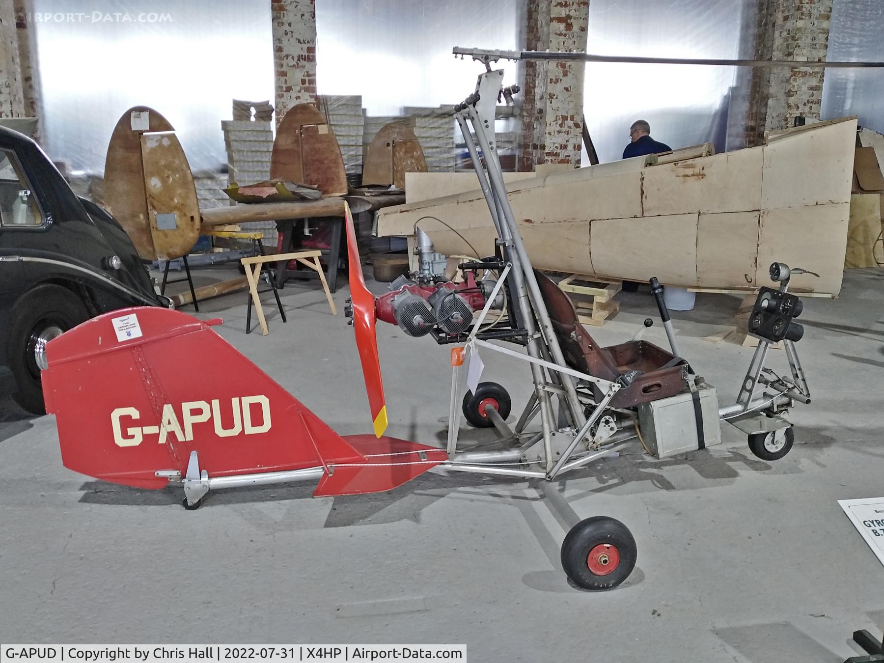 G-APUD, Bensen B-7MC Gyrocopter C/N 01 (G-APUD), Hooton Park