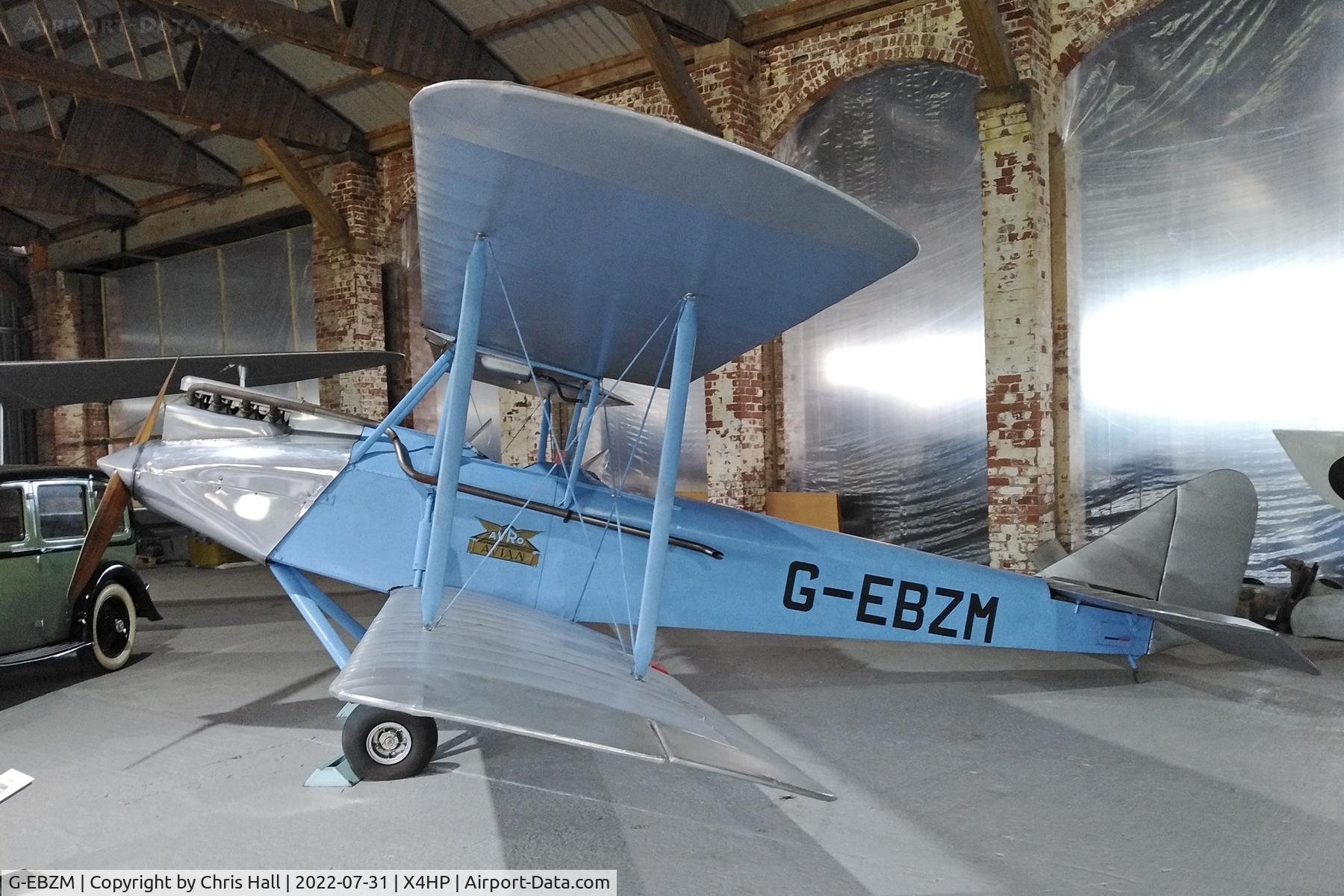 G-EBZM, Avro 594 Avian IIIA C/N 160, Hooton Park