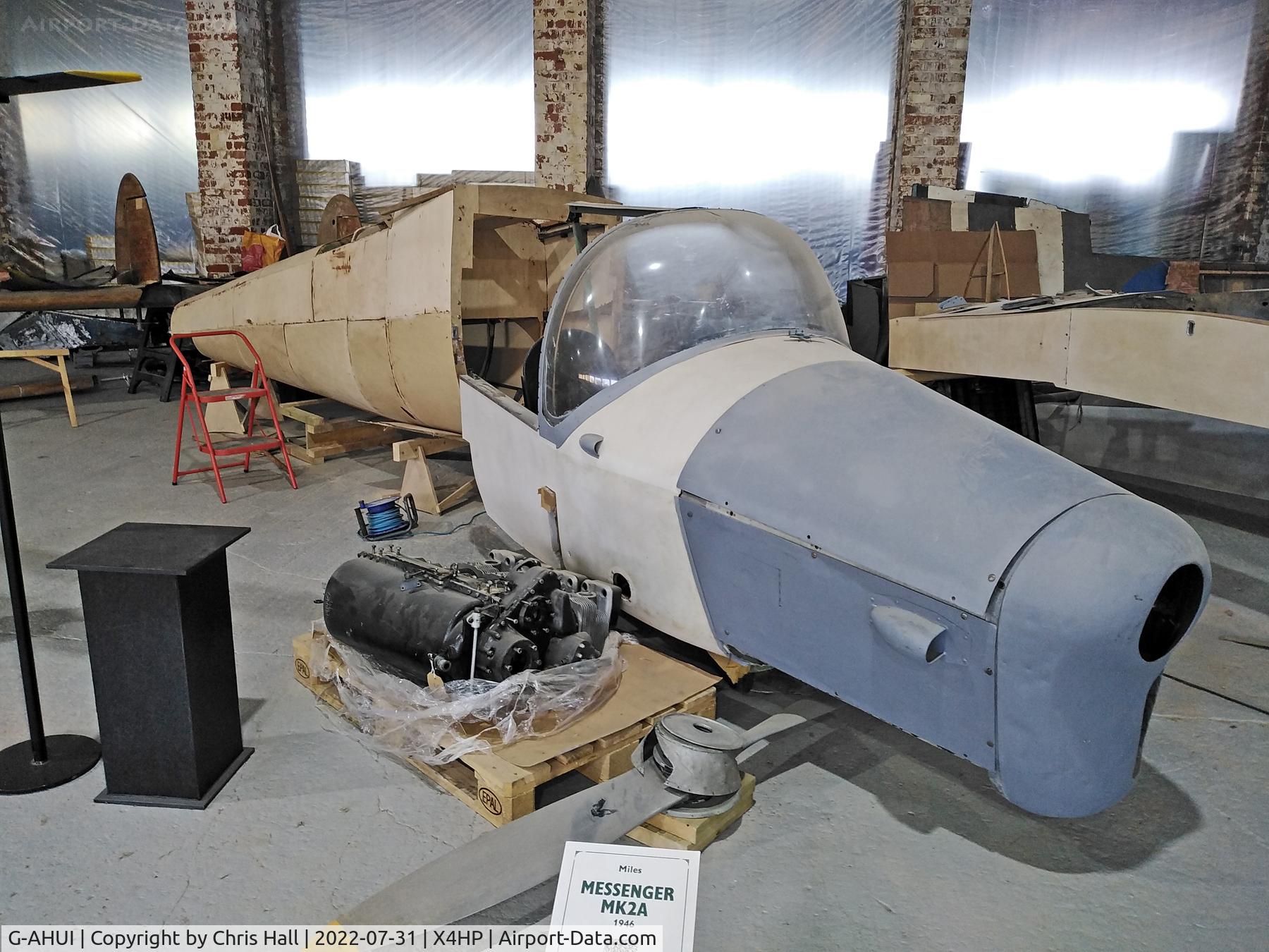 G-AHUI, 1946 Miles M38 Messenger 2A C/N 6335, Hooton Park