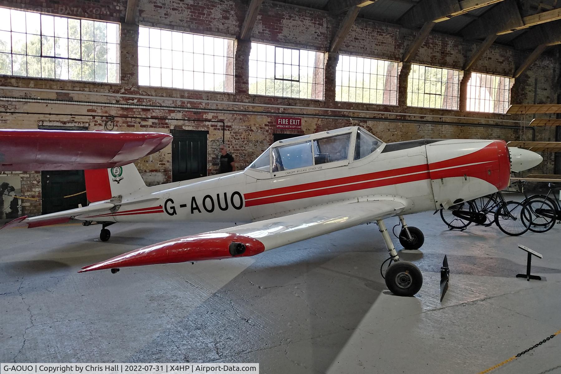 G-AOUO, 1950 De Havilland DHC-1 Chipmunk 22 (Lycoming) C/N C1/0179, Hooton Park