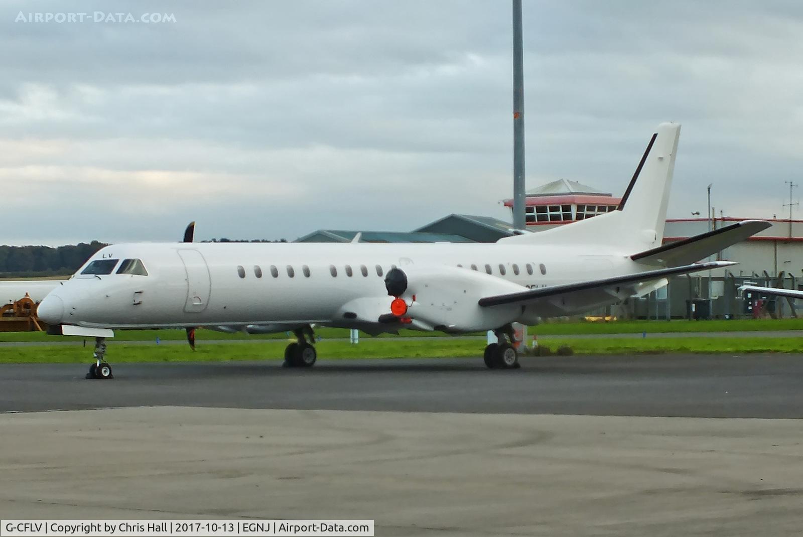 G-CFLV, 1995 Saab 2000 C/N 2000-023, Humberside