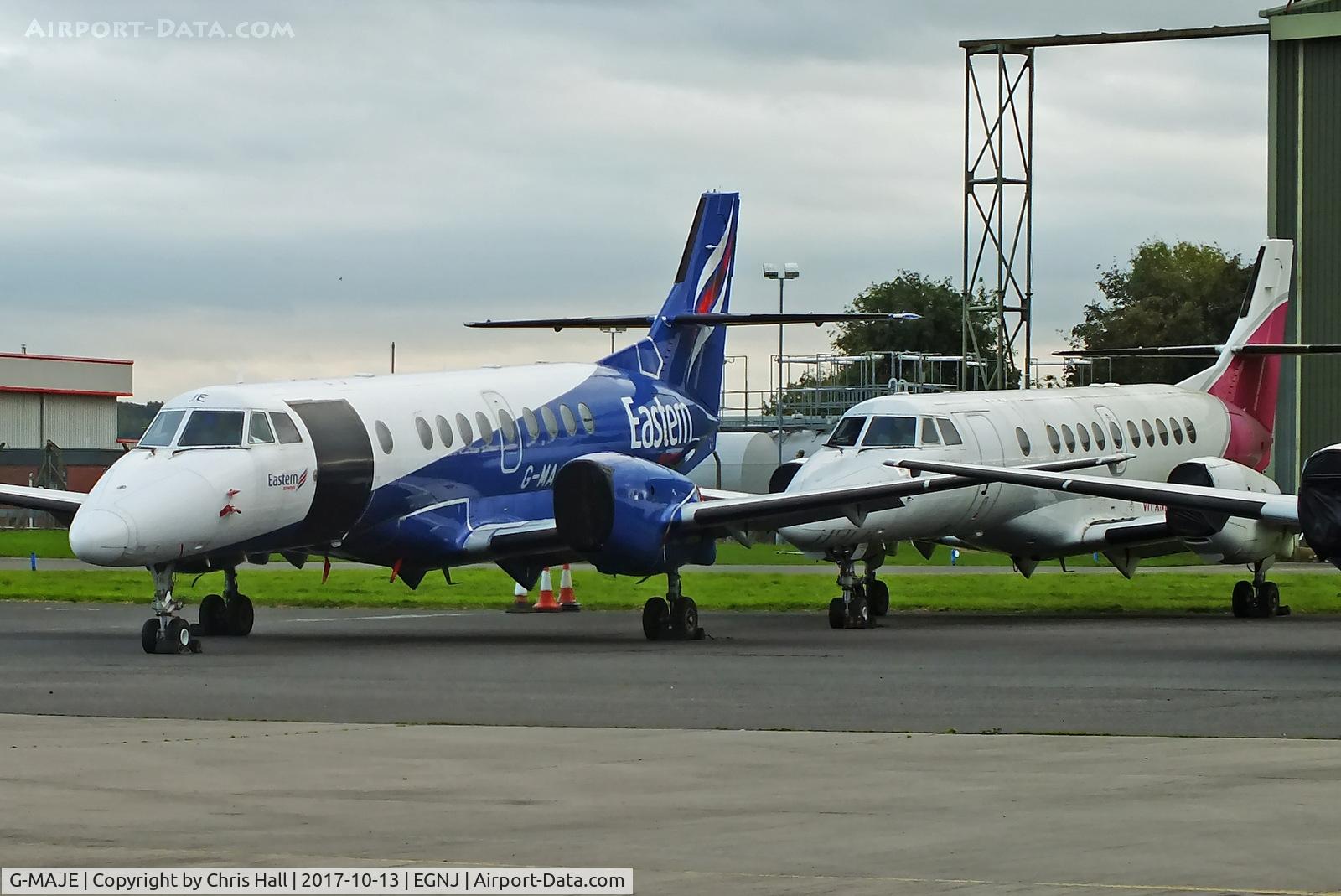 G-MAJE, 1992 British Aerospace Jetstream 41 C/N 41007, Humberside