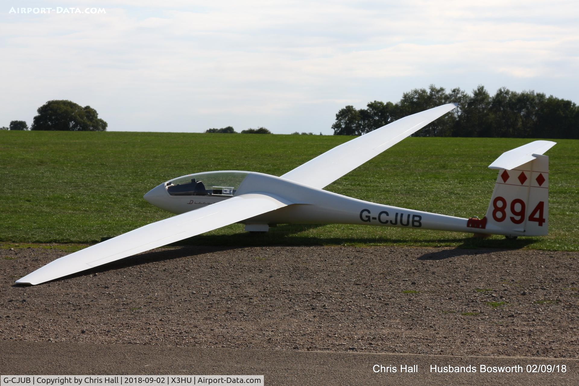 G-CJUB, 2000 Schempp-Hirth Discus CS C/N 268CS, Husbands Bosworth