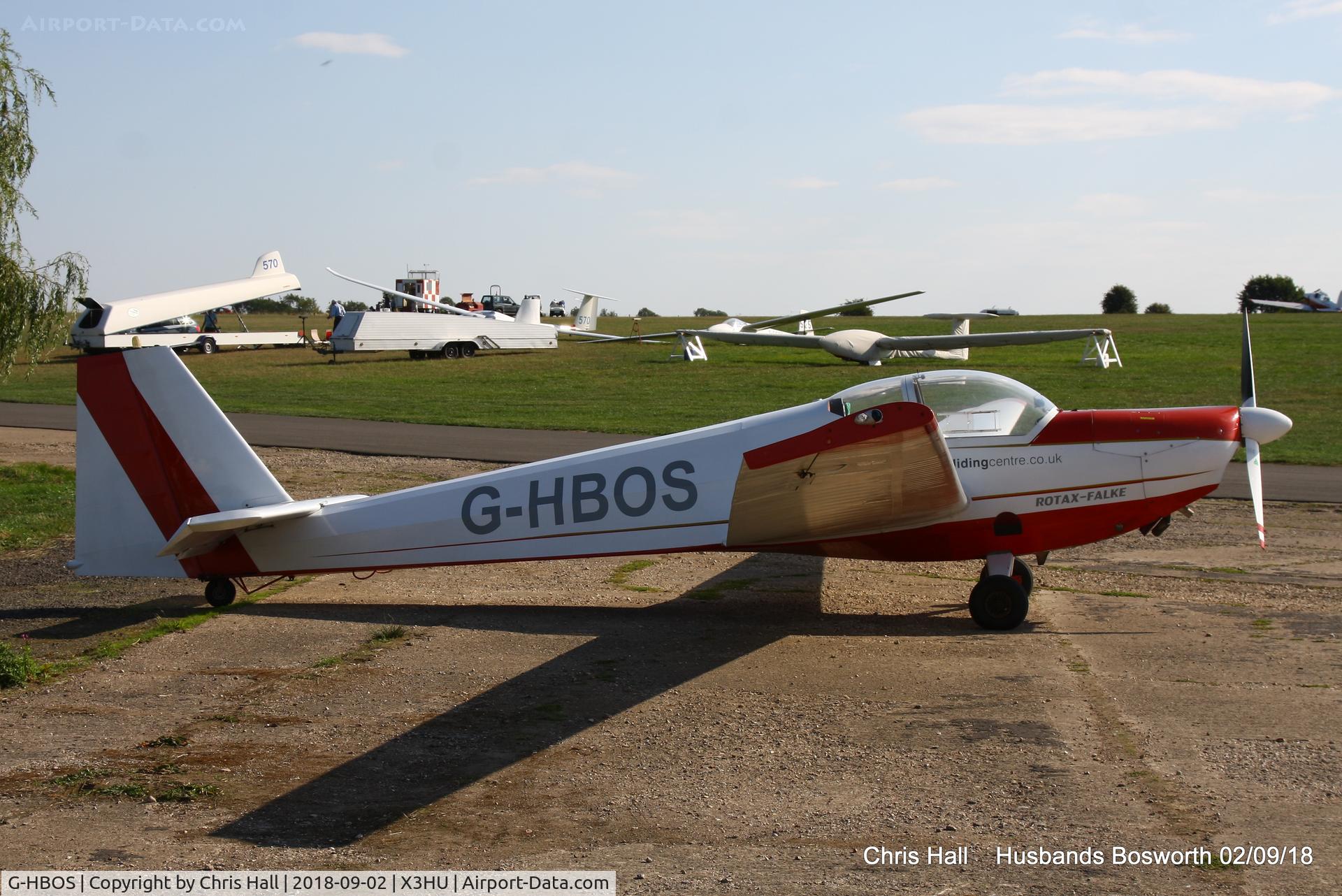 G-HBOS, 1994 Scheibe SF-25C Falke C/N 44574, Husbands Bosworth