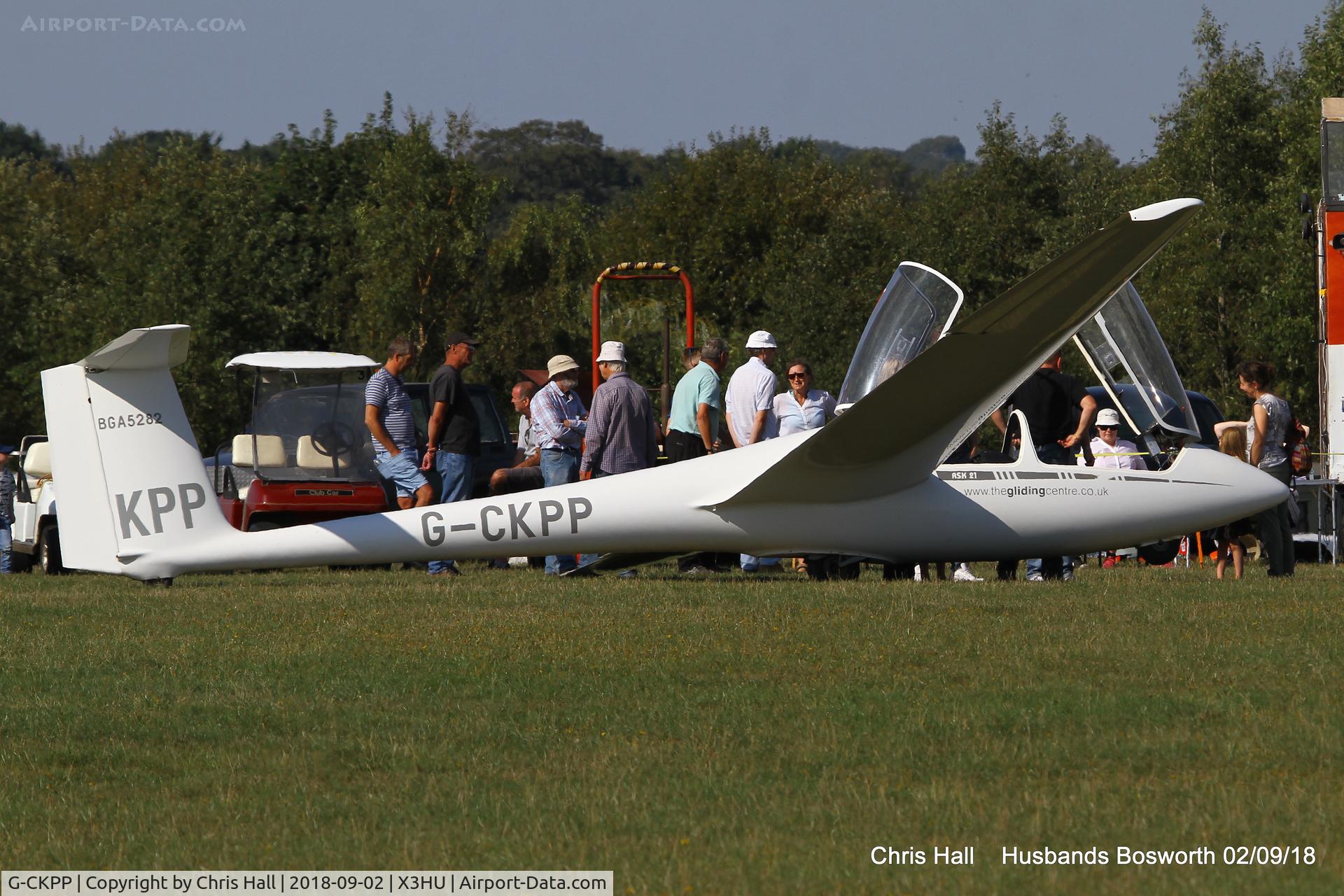 G-CKPP, 2007 Schleicher ASK-21 C/N 21824, Husbands Bosworth