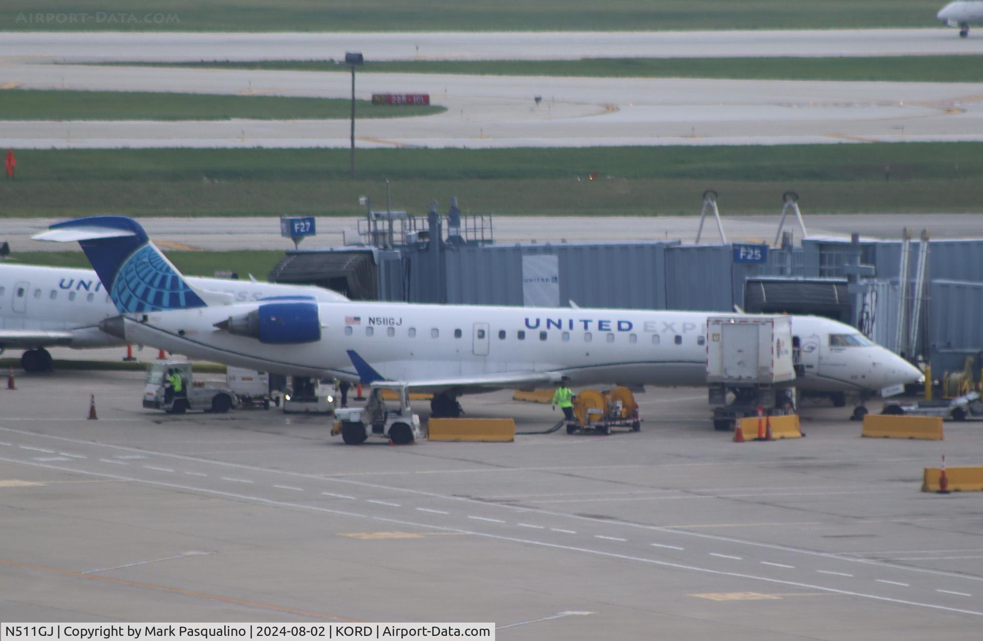 N511GJ, 2003 Bombardier CRJ-701 (CL-600-2C10) C/N 10128, CL-600-2C10