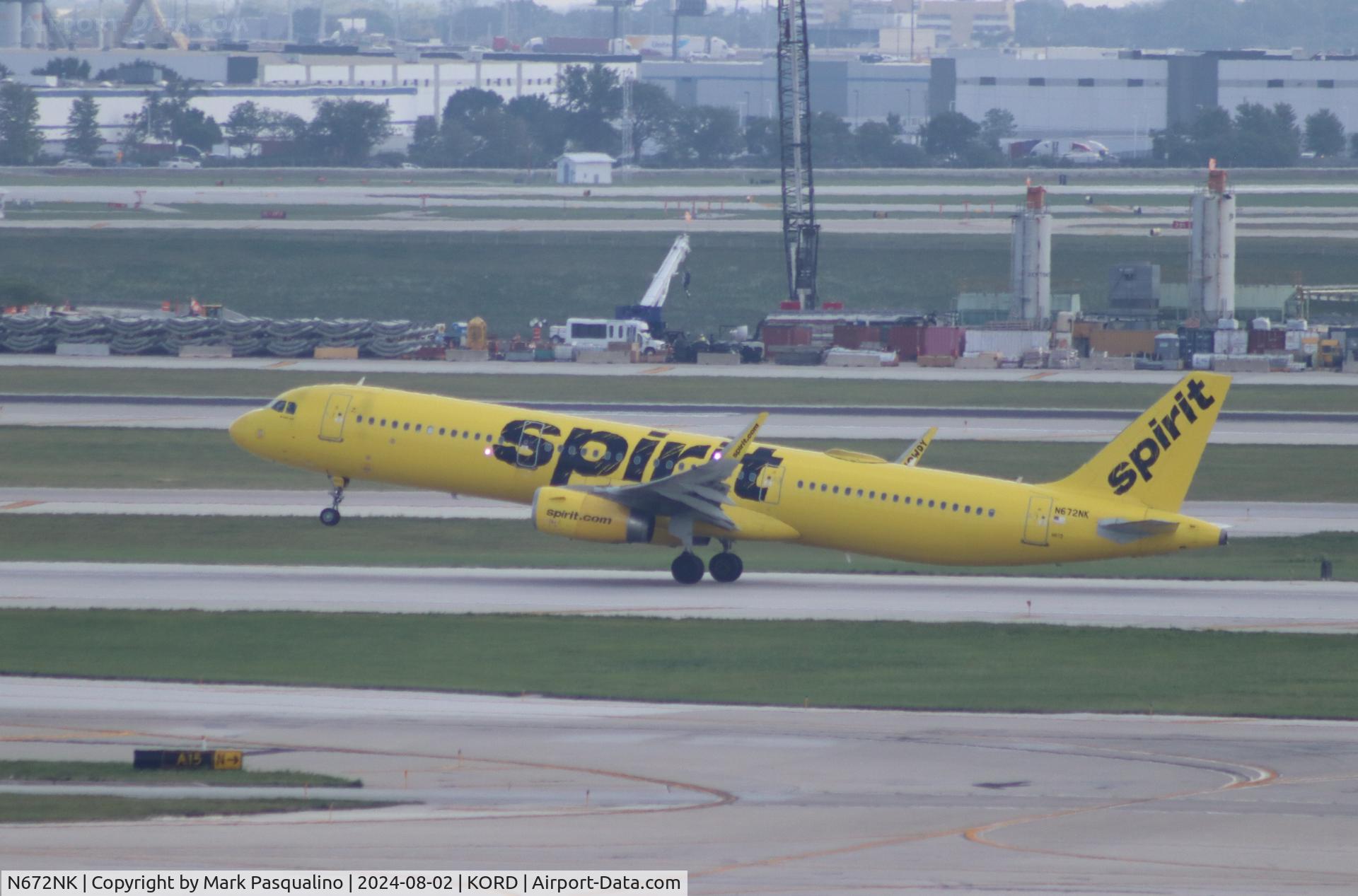 N672NK, 2017 Airbus A321-231 C/N 7522, Airbus A321-231