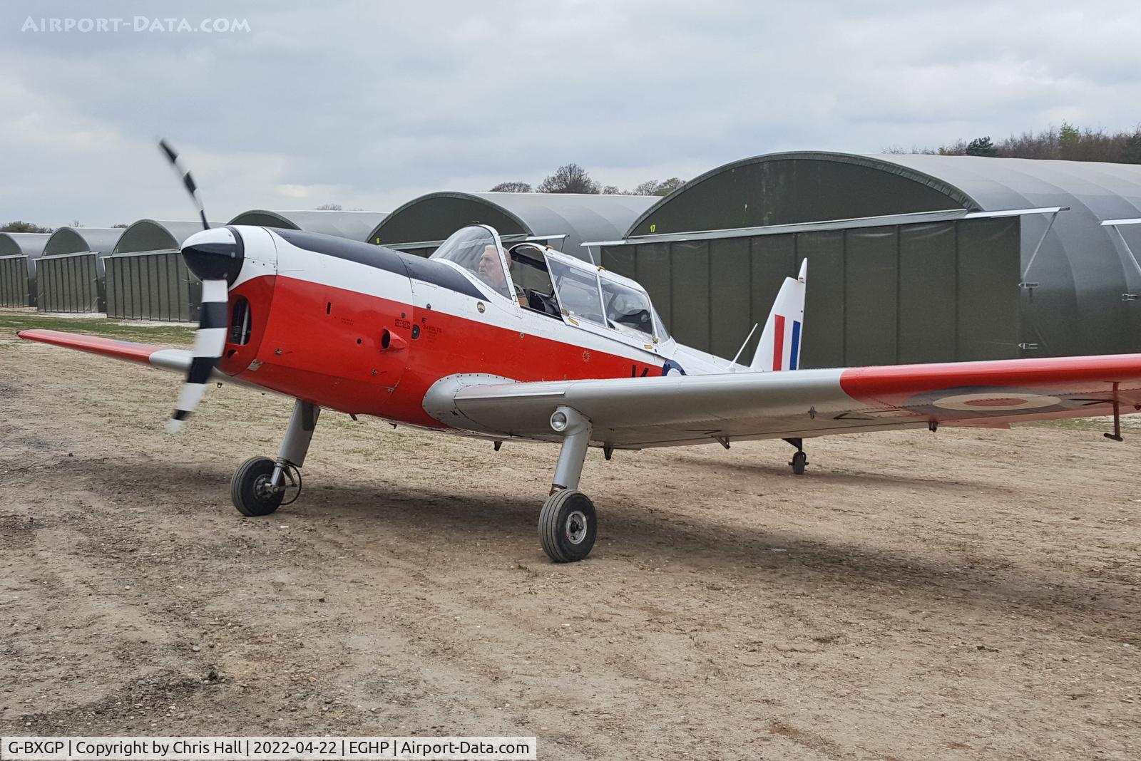 G-BXGP, 1953 De Havilland DHC-1 Chipmunk T.10 C/N C1/0927, Popham