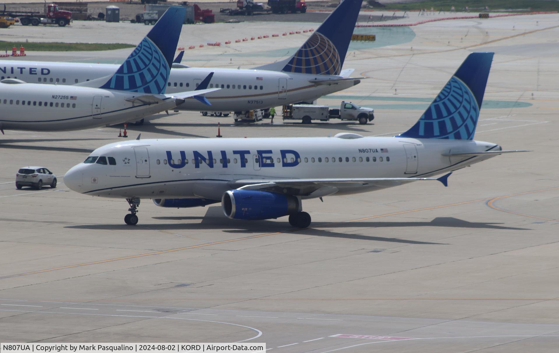 N807UA, 1998 Airbus A319-131 C/N 798, Airbus A319-131