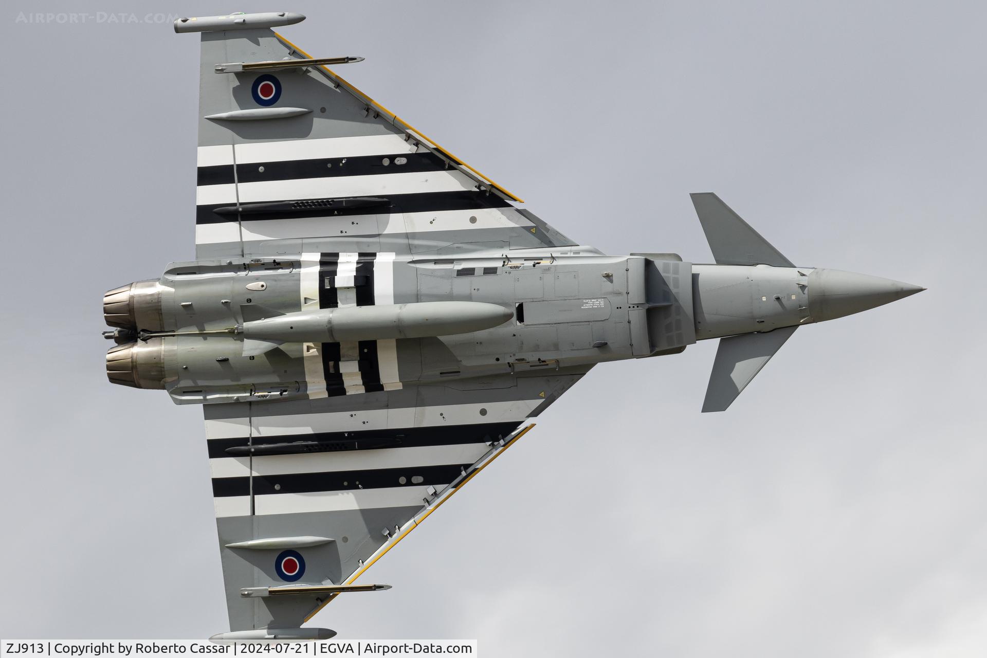 ZJ913, 2004 Eurofighter EF-2000 Typhoon FGR4 C/N 0047/BS004, RIAT 24