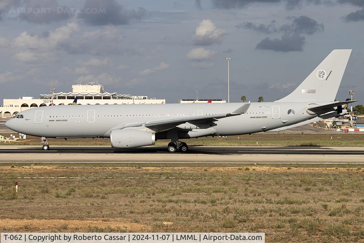 T-062, 2023 Airbus A330-243MRTT C/N 2043, Runway 13 Backtrack