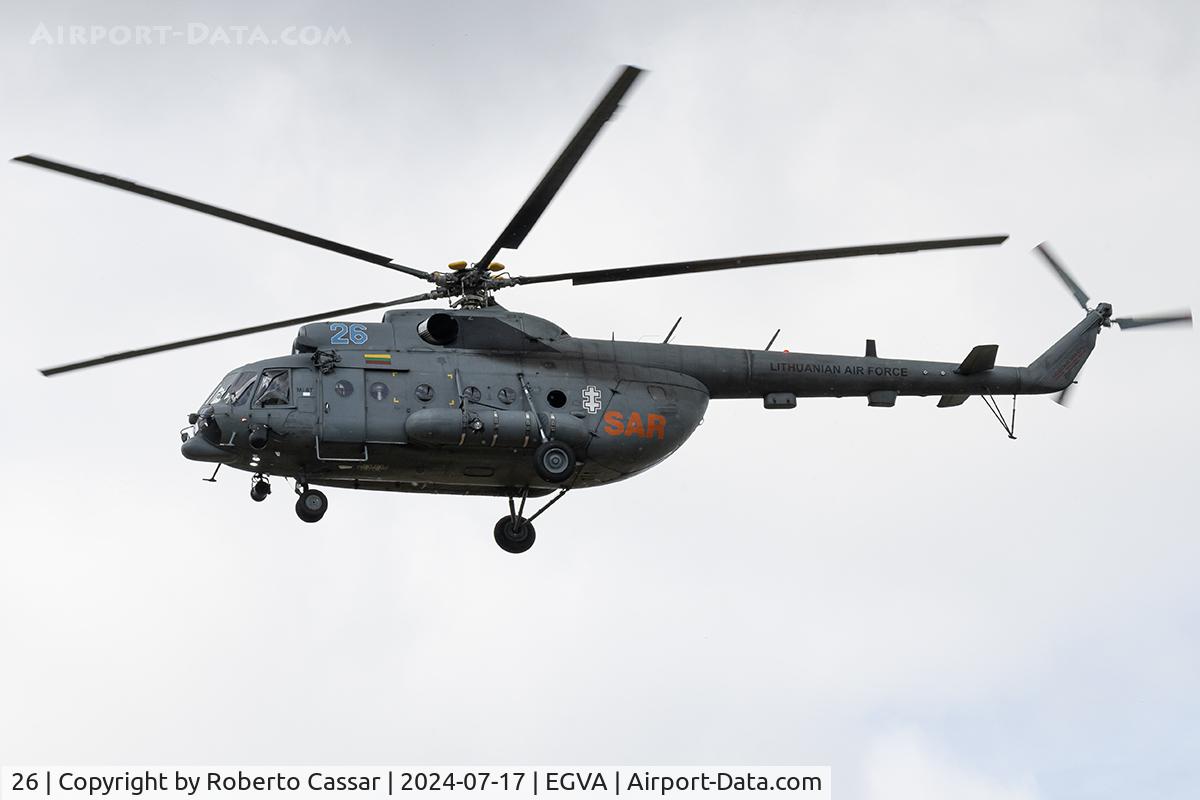 26, Mil Mi-8 C/N 99050154, RIAT 24