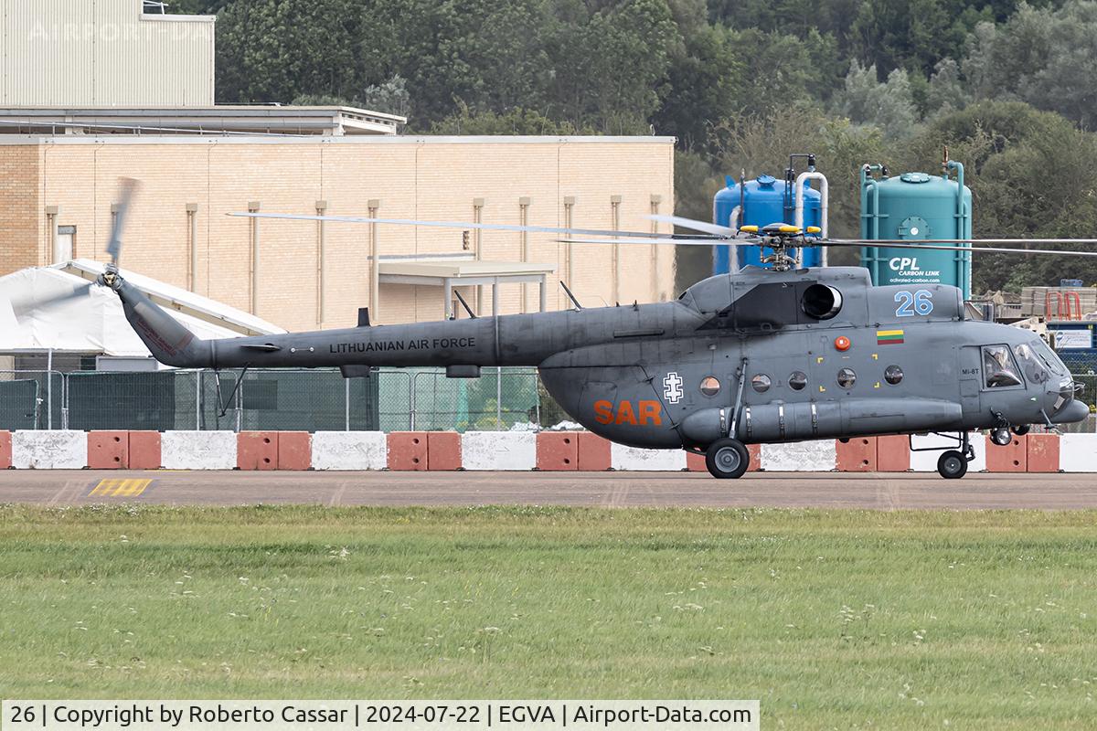 26, Mil Mi-8 C/N 99050154, RIAT 24