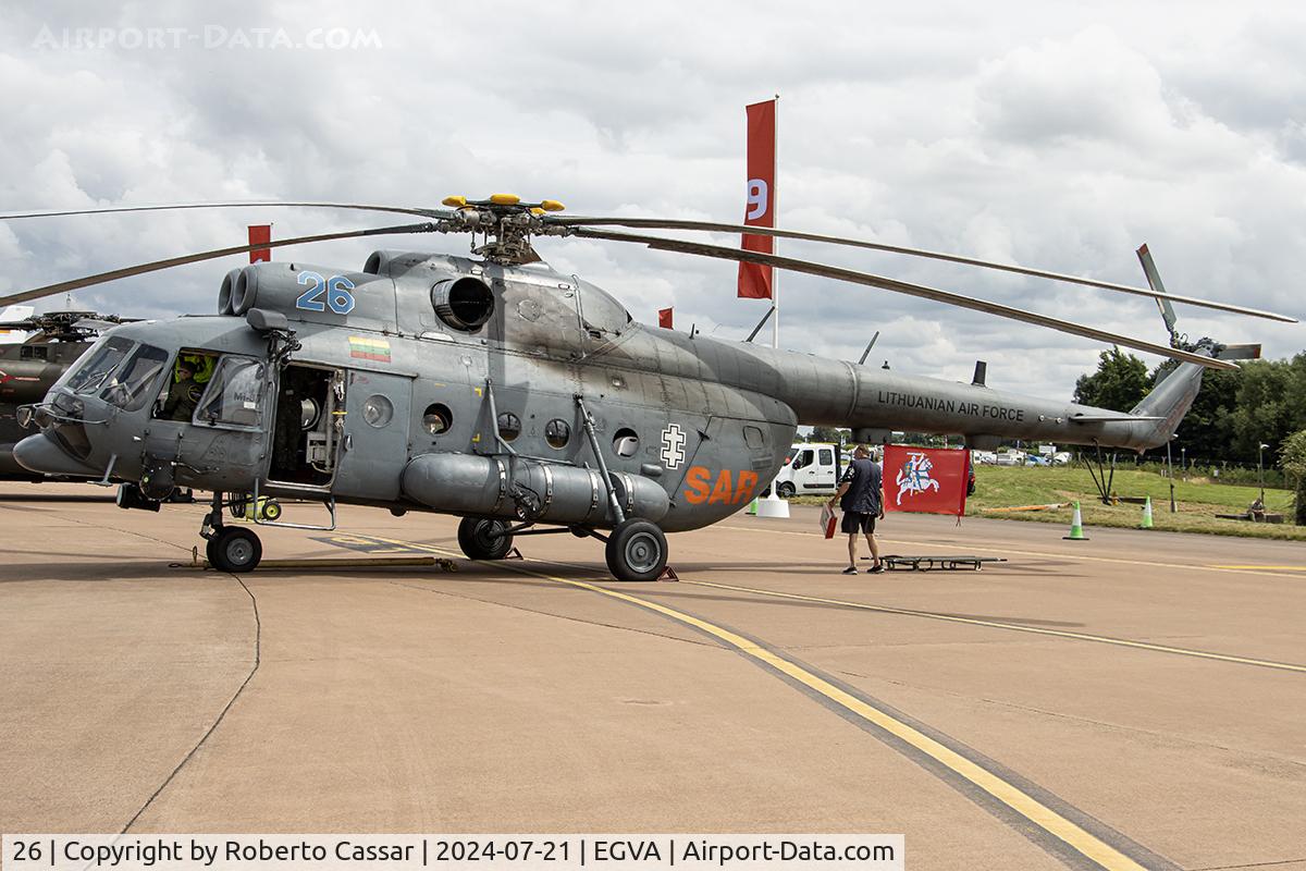 26, Mil Mi-8 C/N 99050154, RIAT 24