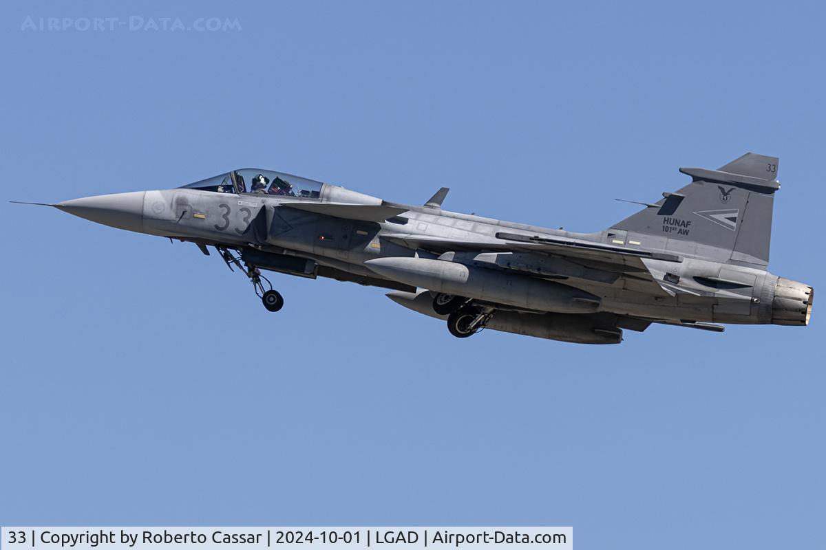 33, 2006 Saab JAS-39C Gripen C/N 39304, Ramstein Flag 2024