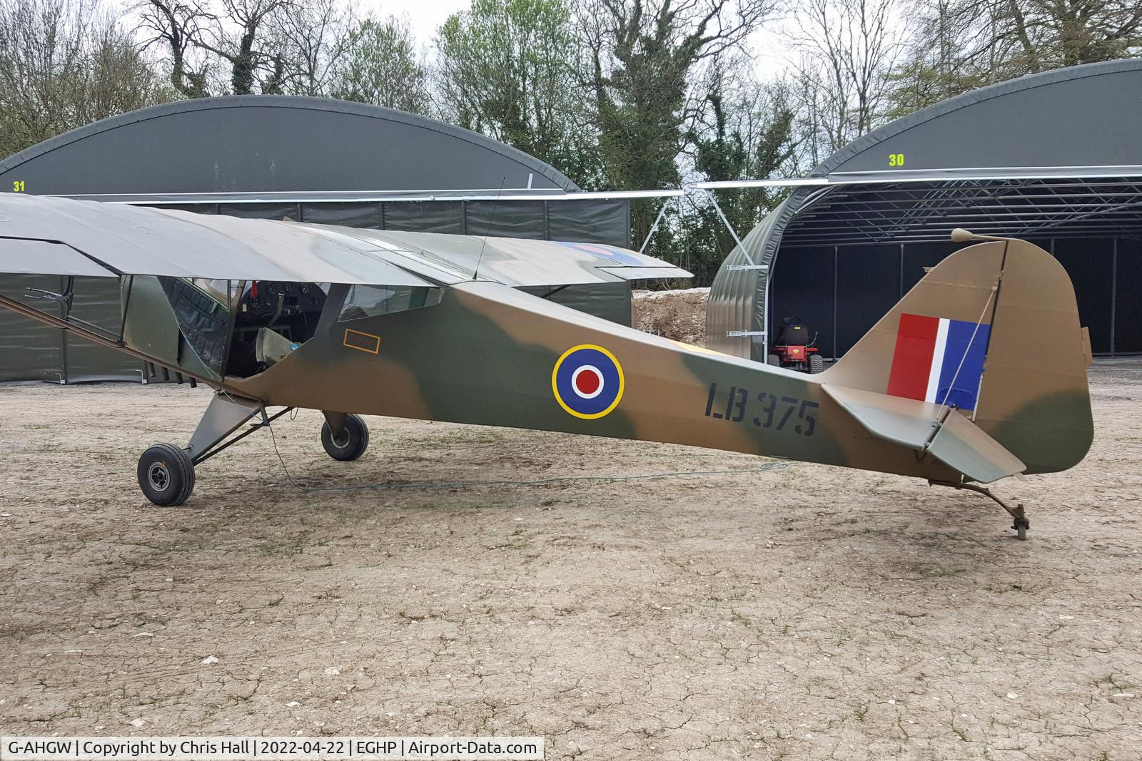 G-AHGW, 1943 Taylorcraft Auster 1 C/N 222, Popham