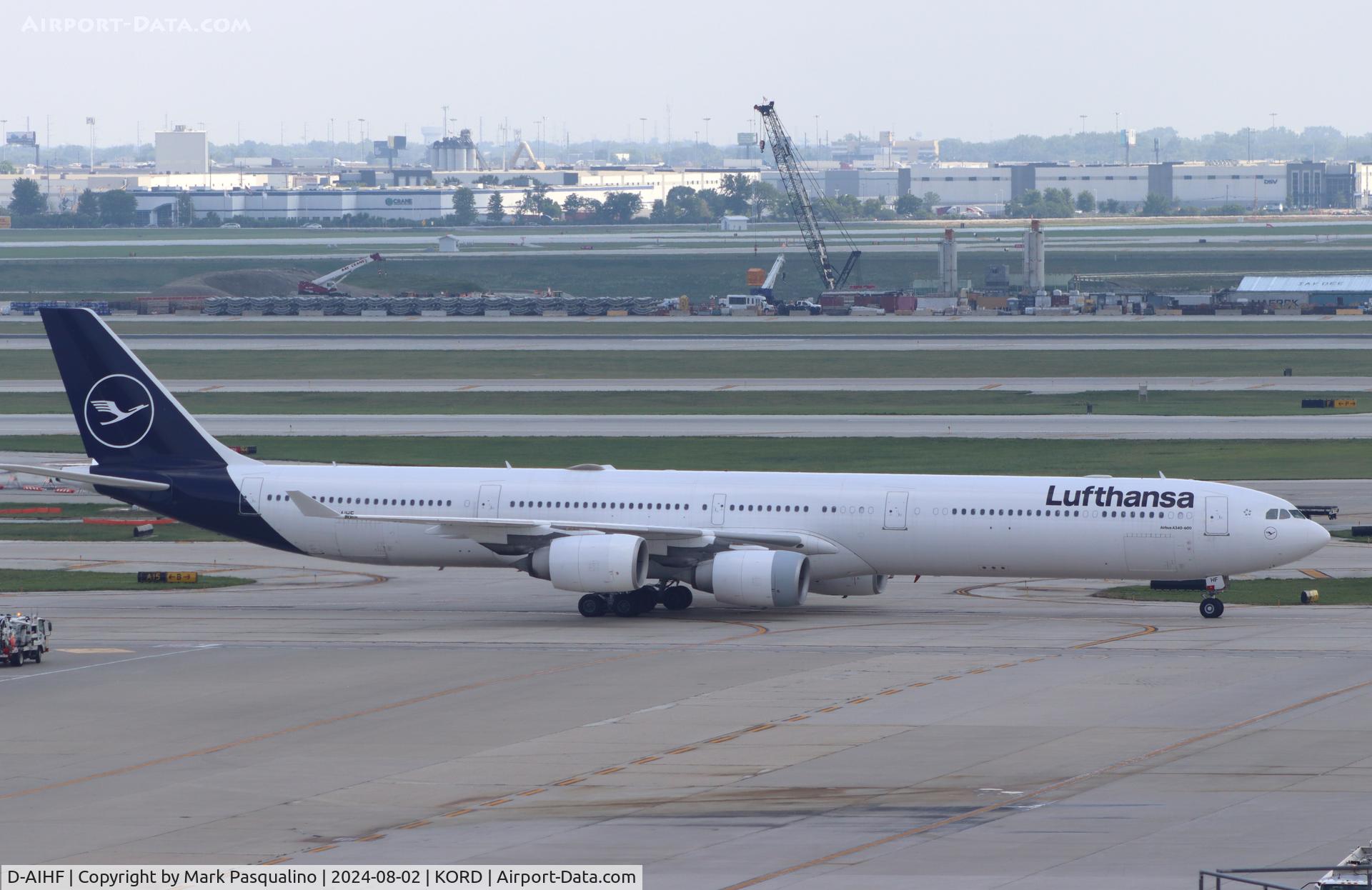 D-AIHF, 2003 Airbus A340-642 C/N 543, Airbus A340-642