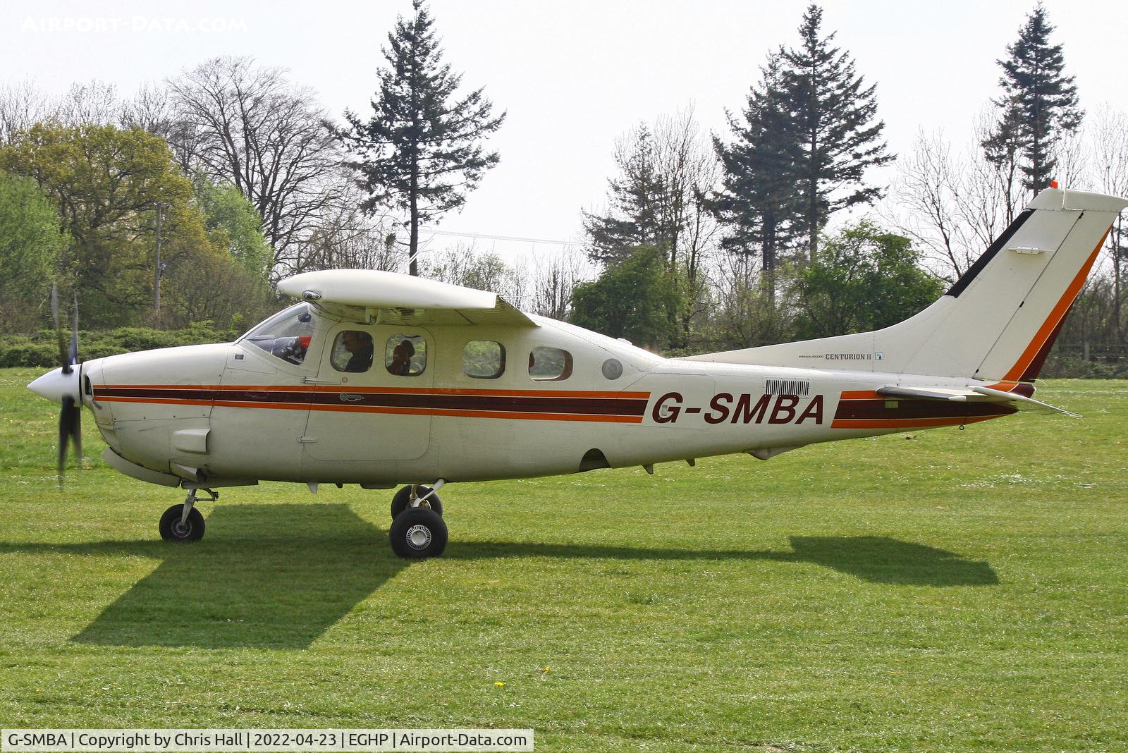 G-SMBA, 1982 Cessna P210N Pressurised Centurion Pressurised Centurion C/N P210-00808, Popham