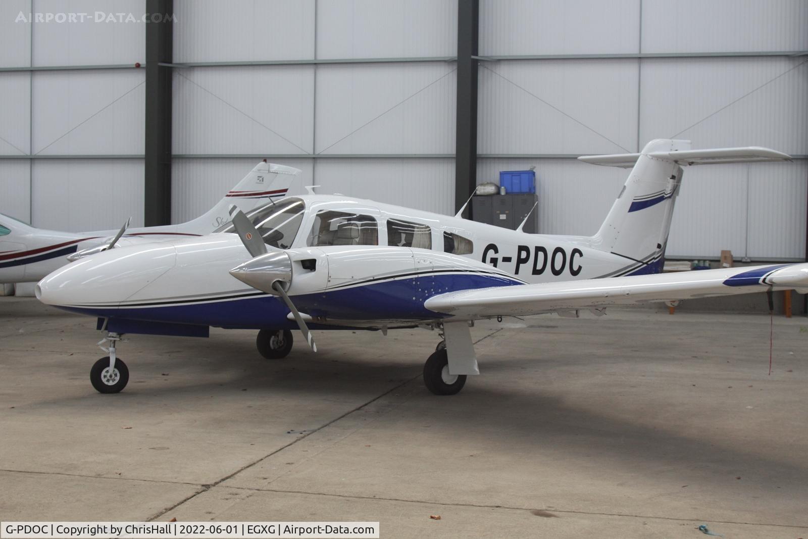 G-PDOC, 1978 Piper PA-44-180 Seminole C/N 44-7995090, Church Fenton - Leeds East