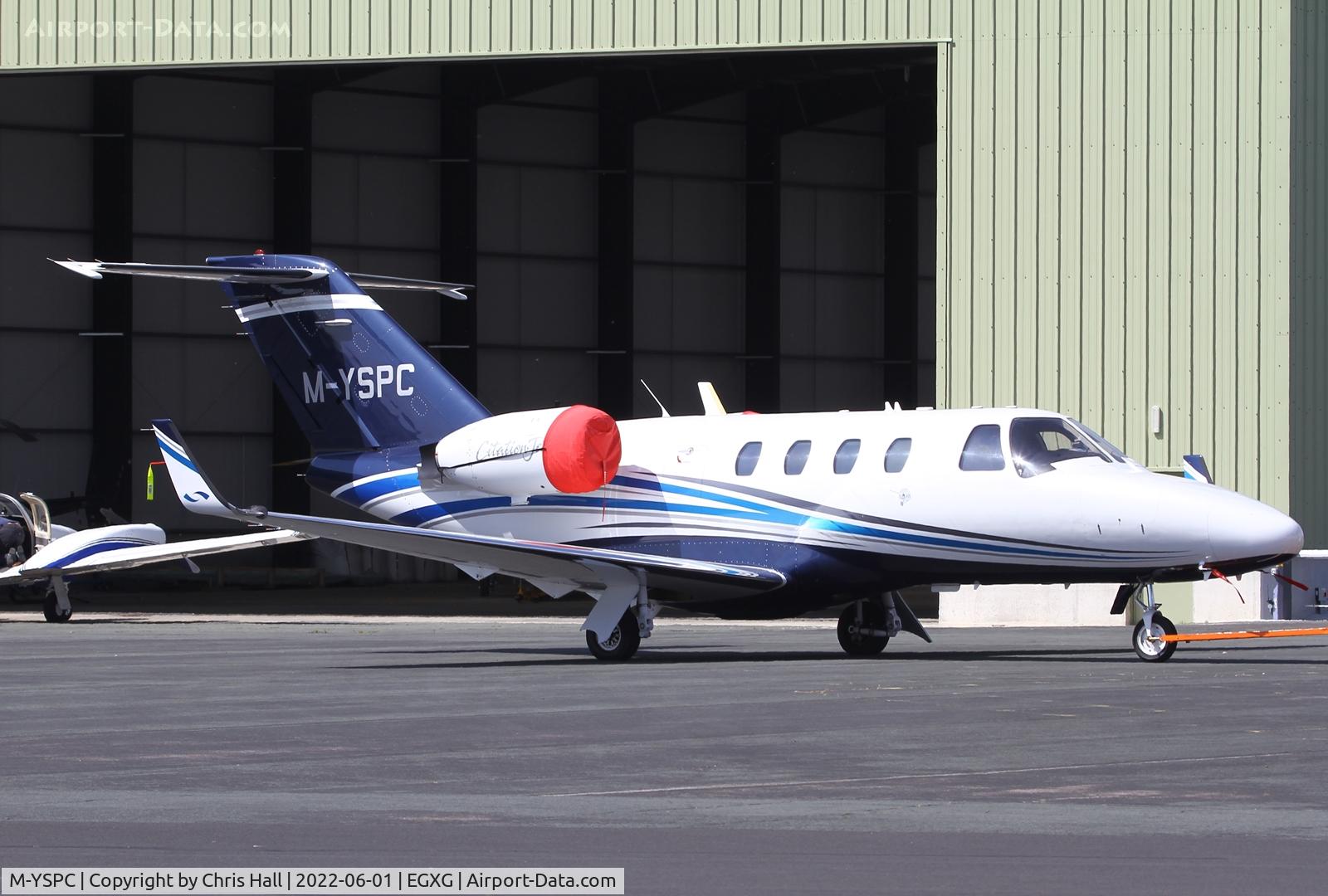 M-YSPC, 1995 Cessna 525 CitationJet CJ1 C/N 525-0117, Church Fenton - Leeds East