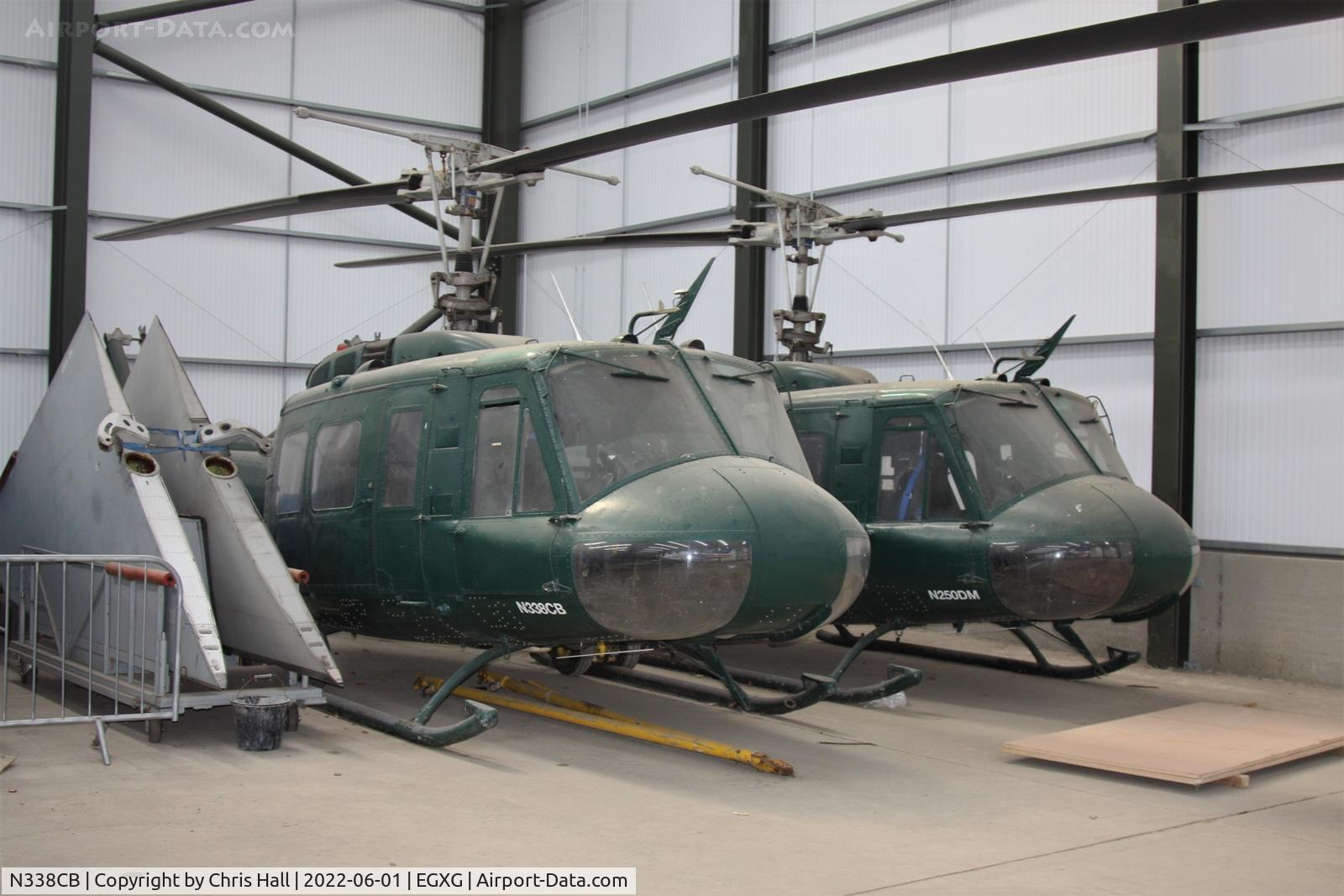 N338CB, Bell UH-1H Iroquois C/N 5812, Church Fenton - Leeds East