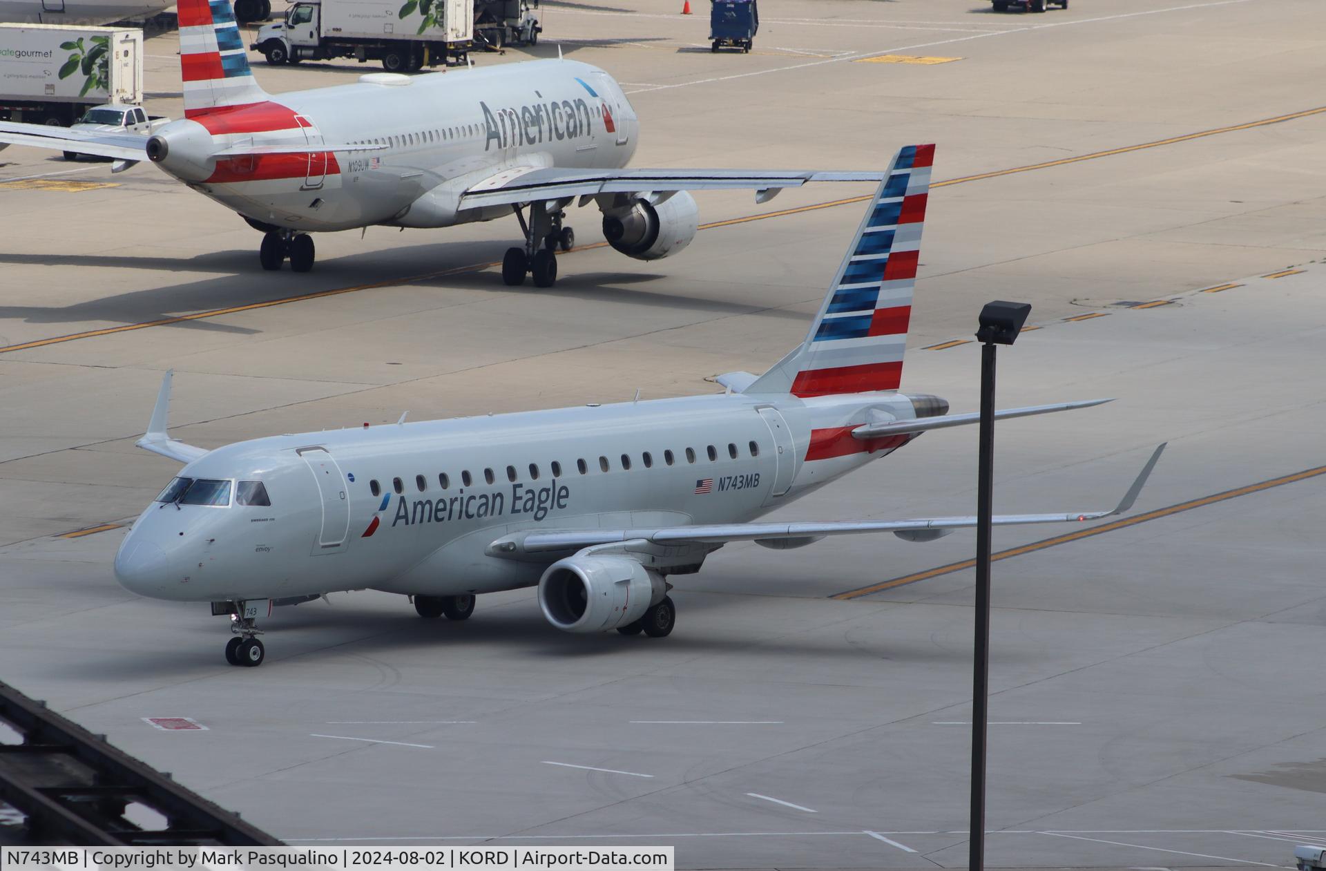 N743MB, 2006 Embraer ERJ-170-100 SE C/N 17000143, ERJ-170-100 SE