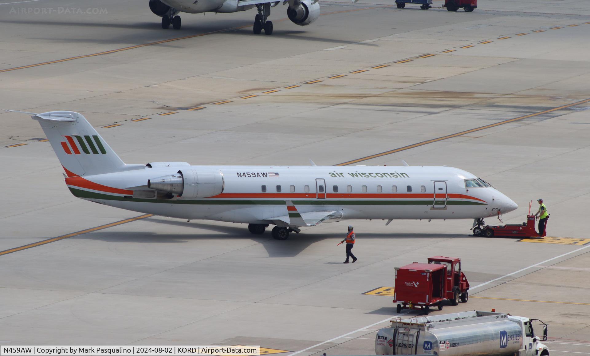 N459AW, 2003 Bombardier CRJ-200LR (CL-600-2B19) C/N 7863, CL-600-2B19