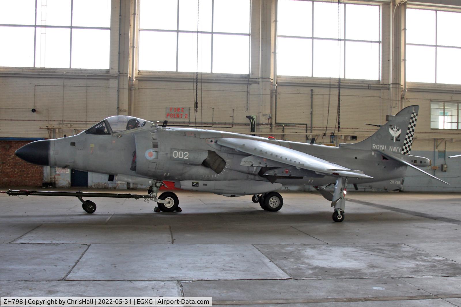 ZH798, British Aerospace Sea Harrier F/A.2 C/N NB03, Church Fenton - Leeds East