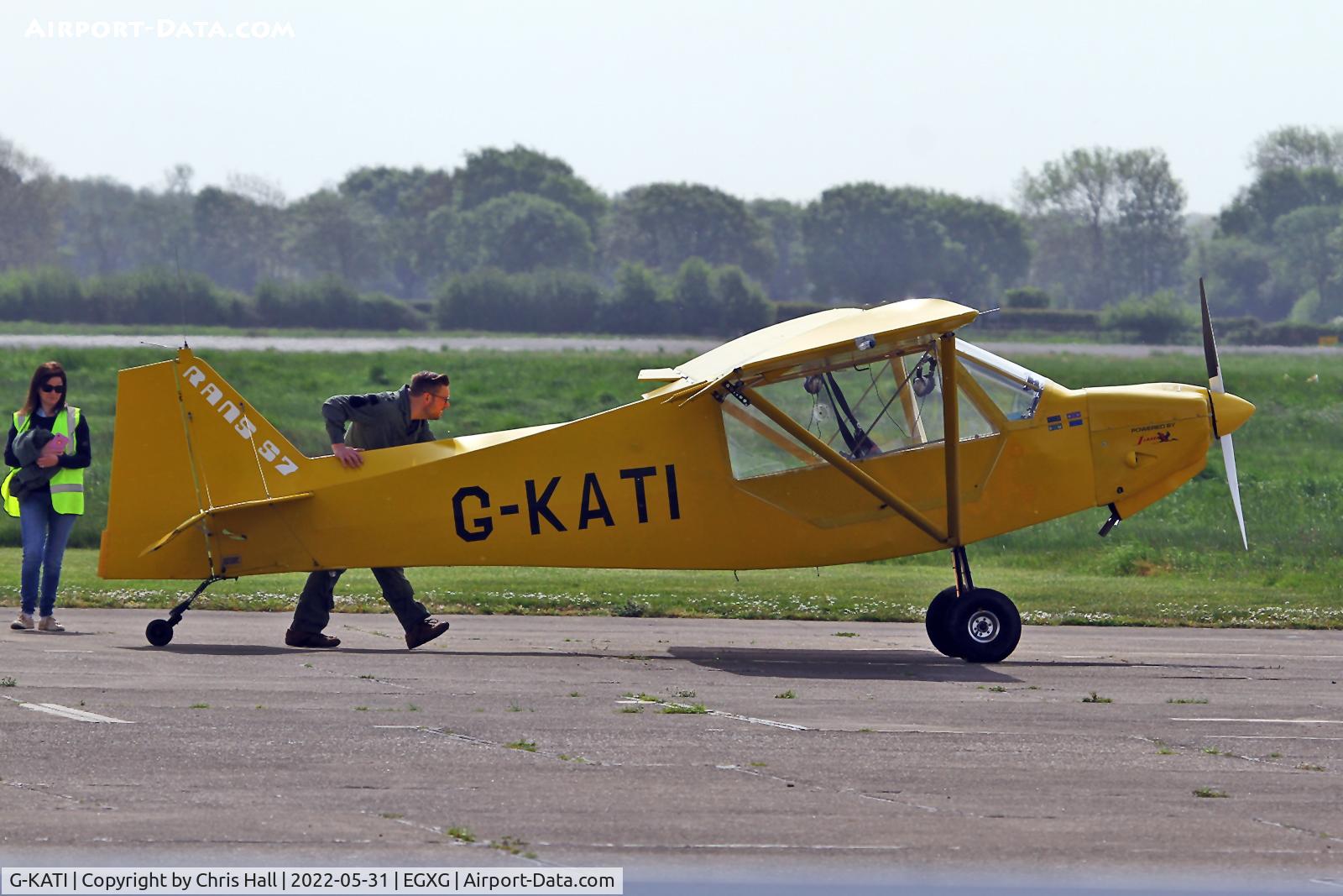 G-KATI, 1996 Rans S-7 Courier C/N PFA 218-12917, Church Fenton - Leeds East