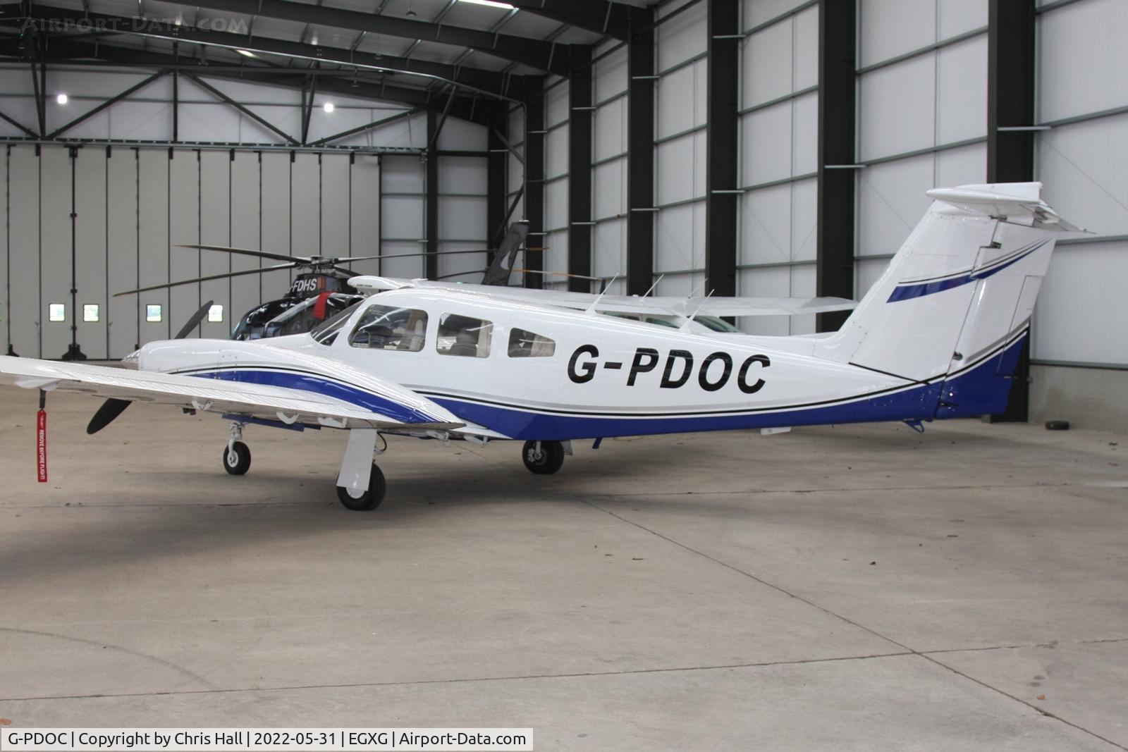 G-PDOC, 1978 Piper PA-44-180 Seminole C/N 44-7995090, Church Fenton - Leeds East