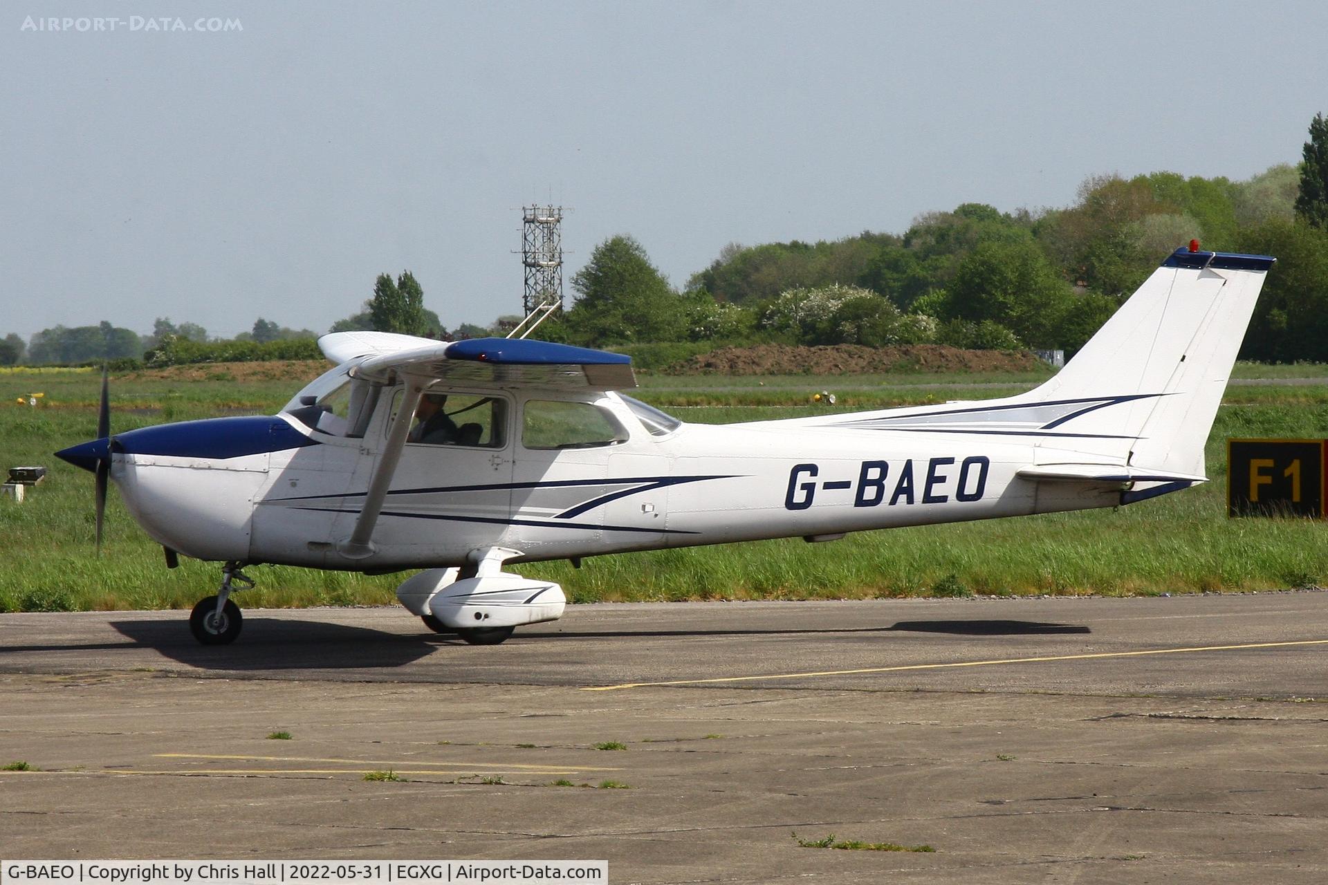 G-BAEO, 1973 Reims F172M Skyhawk Skyhawk C/N 0911, Church Fenton - Leeds East
