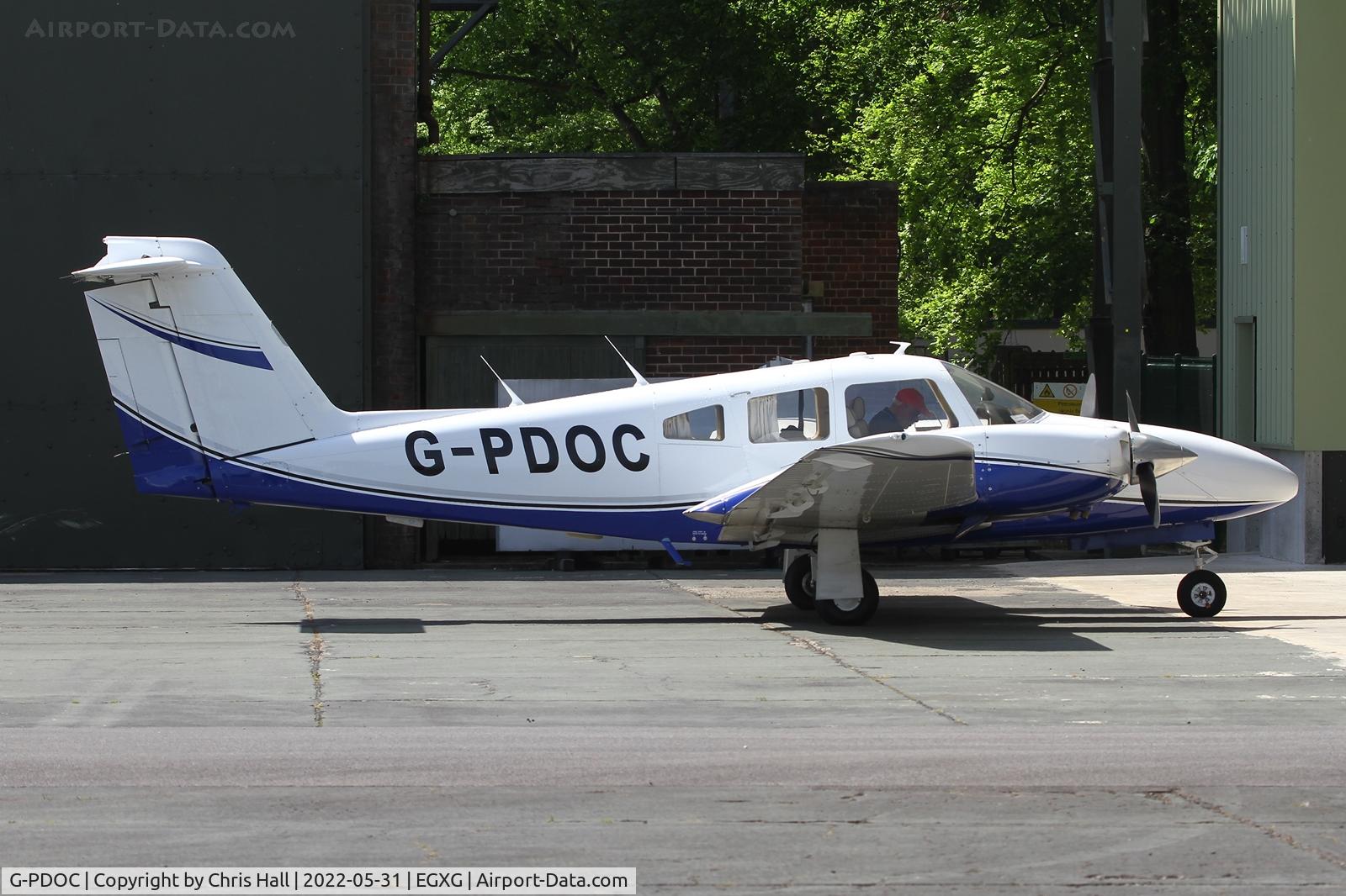 G-PDOC, 1978 Piper PA-44-180 Seminole C/N 44-7995090, Church Fenton - Leeds East