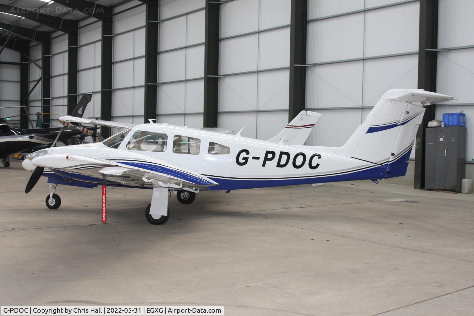 G-PDOC, 1978 Piper PA-44-180 Seminole C/N 44-7995090, Church Fenton - Leeds East