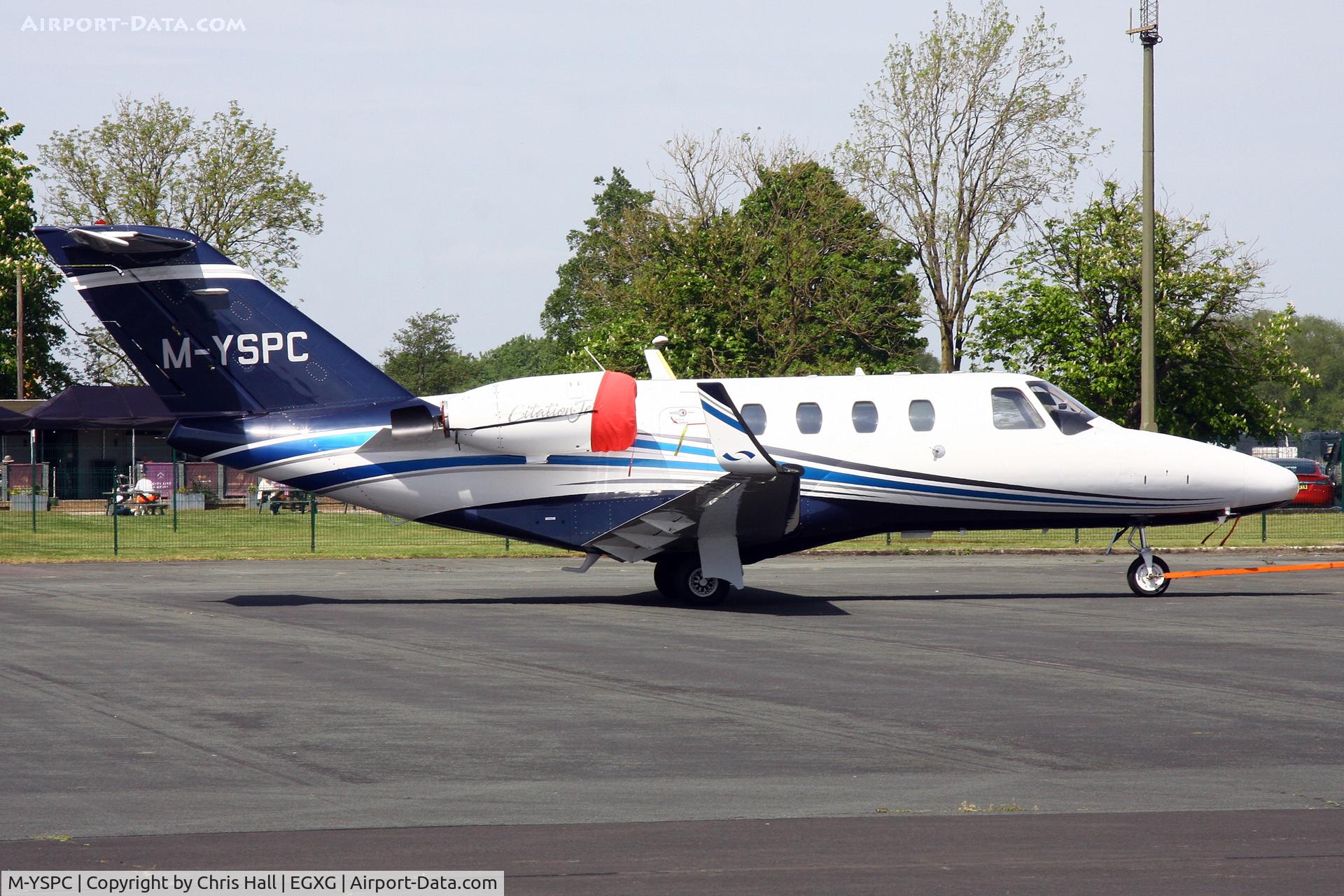 M-YSPC, 1995 Cessna 525 CitationJet CJ1 C/N 525-0117, Church Fenton - Leeds East