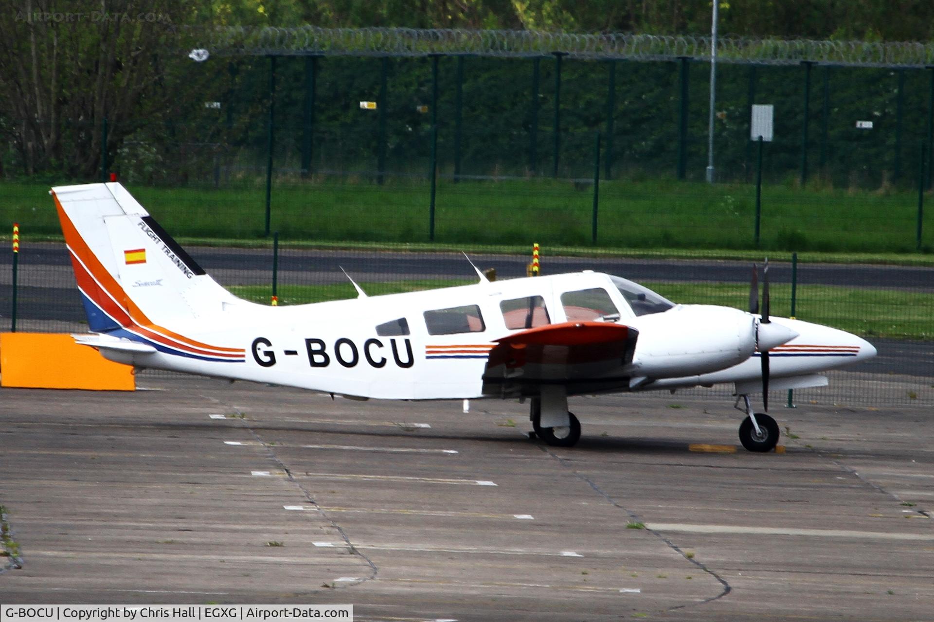 G-BOCU, 1988 Piper PA-34-220T Seneca III C/N 34-33114, Church Fenton - Leeds East