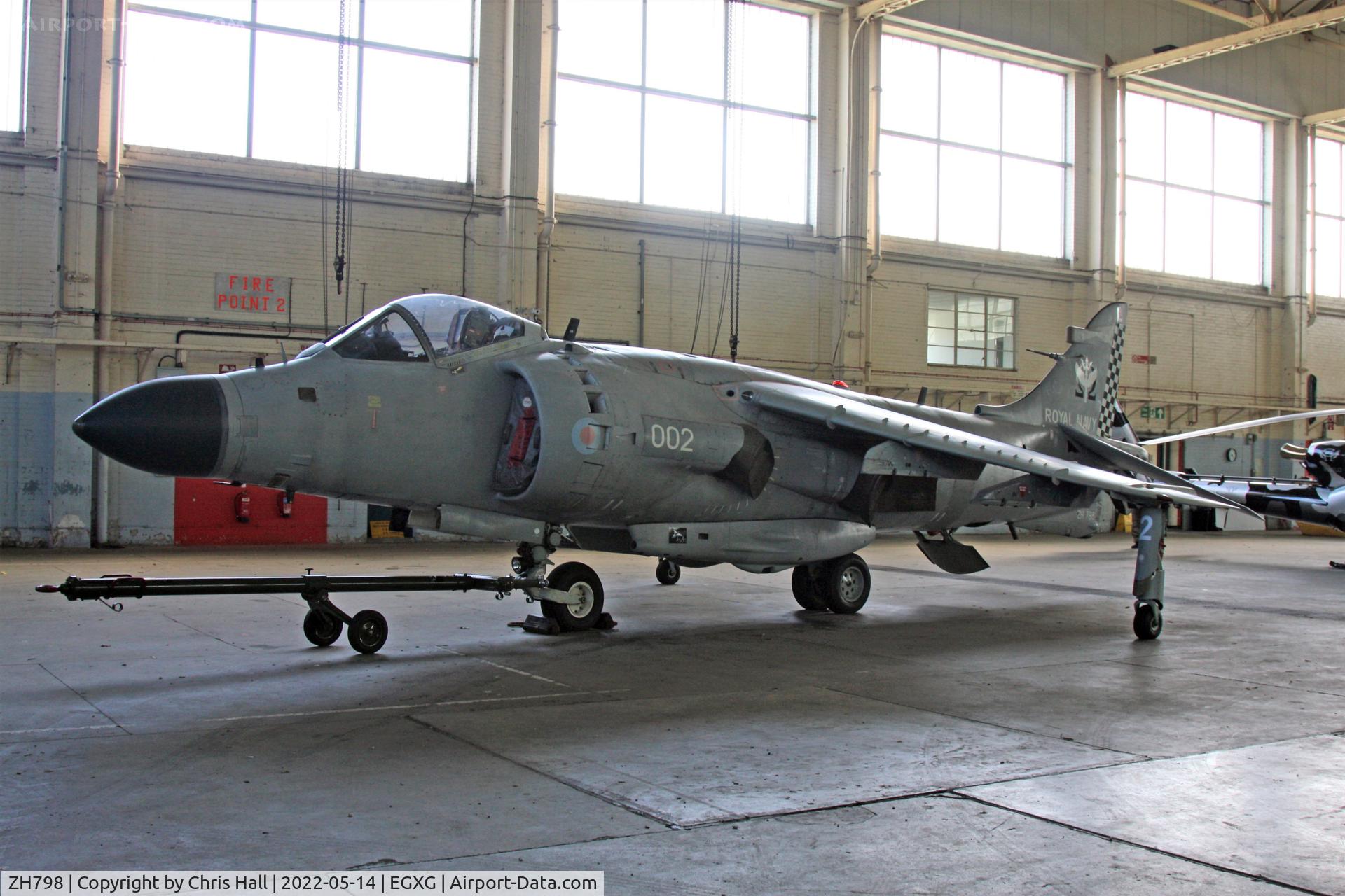 ZH798, British Aerospace Sea Harrier F/A.2 C/N NB03, Church Fenton - Leeds East