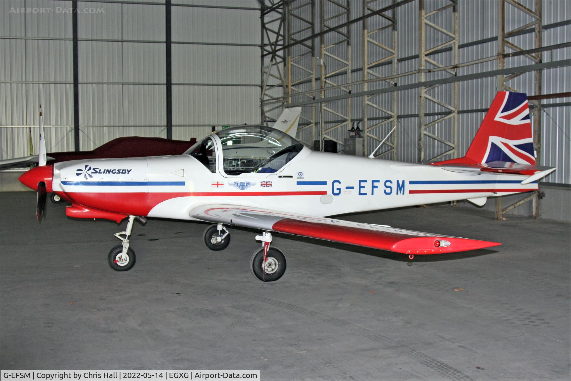 G-EFSM, 1989 Slingsby T-67M-260 Firefly C/N 2072, Church Fenton - Leeds East