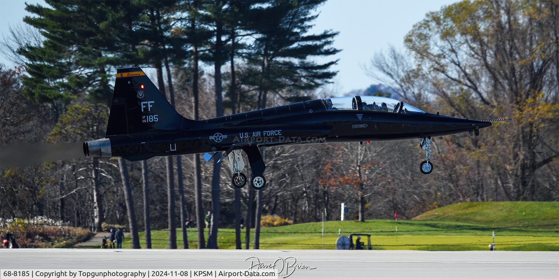 68-8185, 1968 Northrop T-38A Talon C/N T.6190, SWAMP02 landing RW34