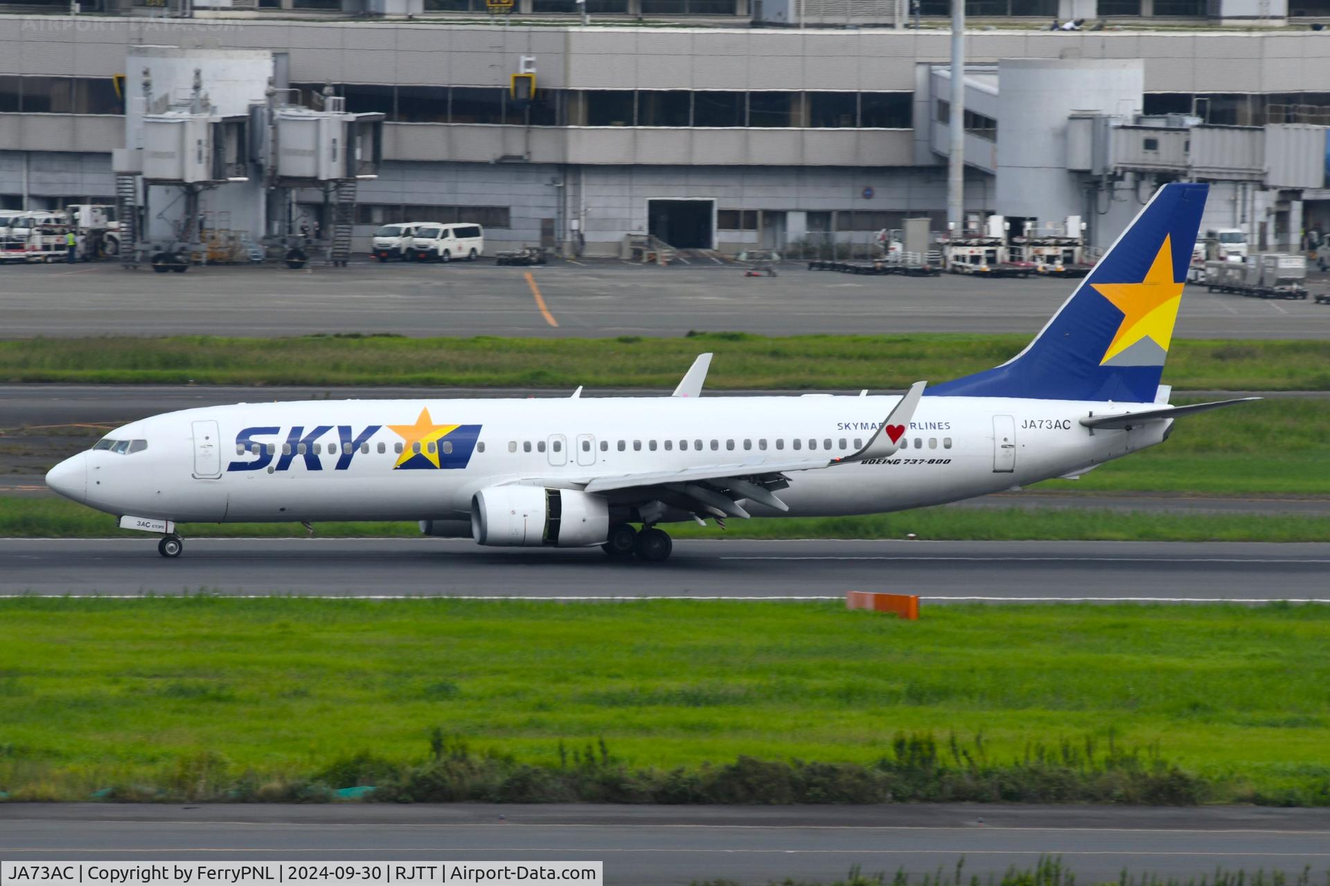 JA73AC, 2019 Boeing 737-8AL C/N 63410, Skymark B738