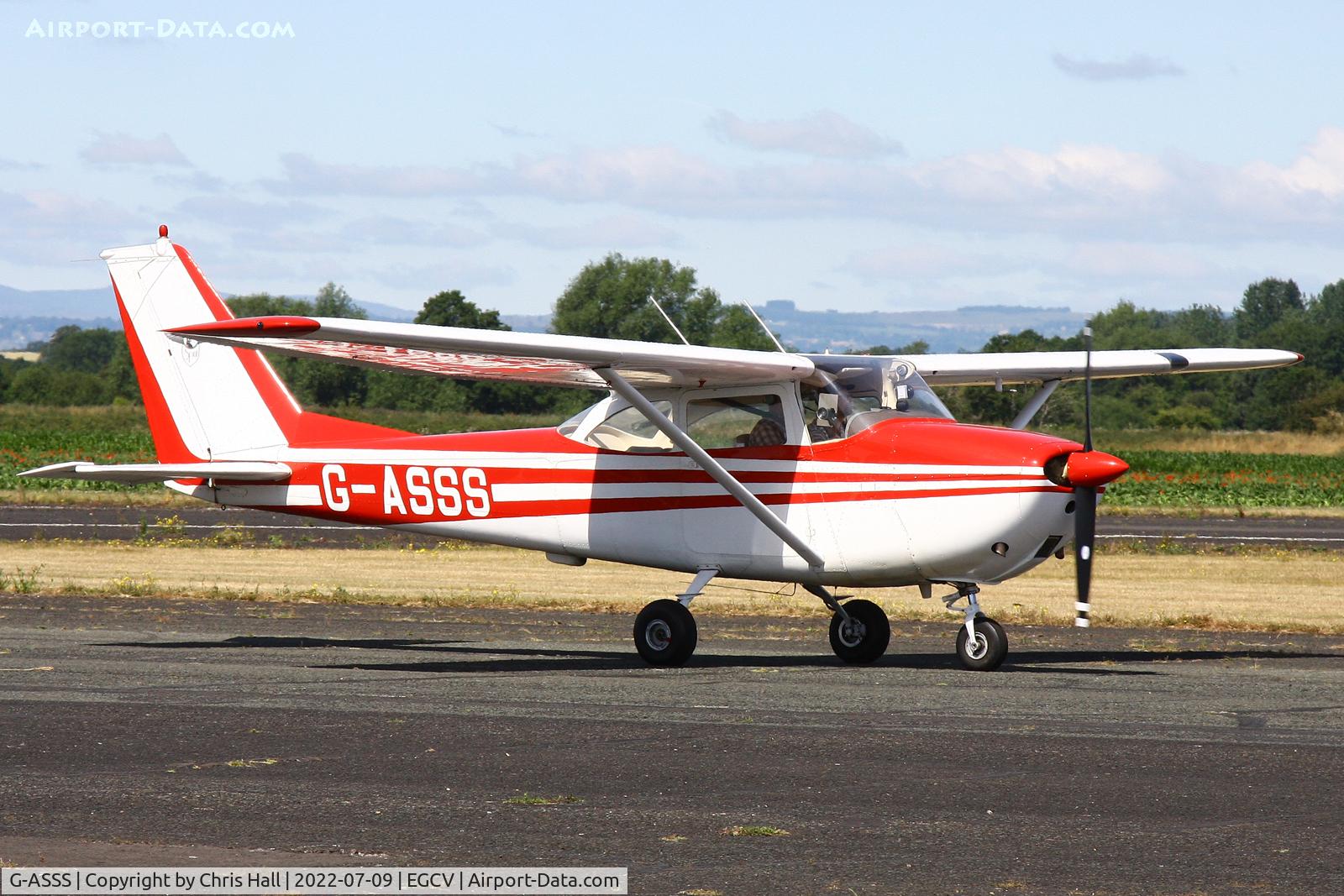 G-ASSS, 1964 Cessna 172E C/N 172-51467, Sleapkosh 2022