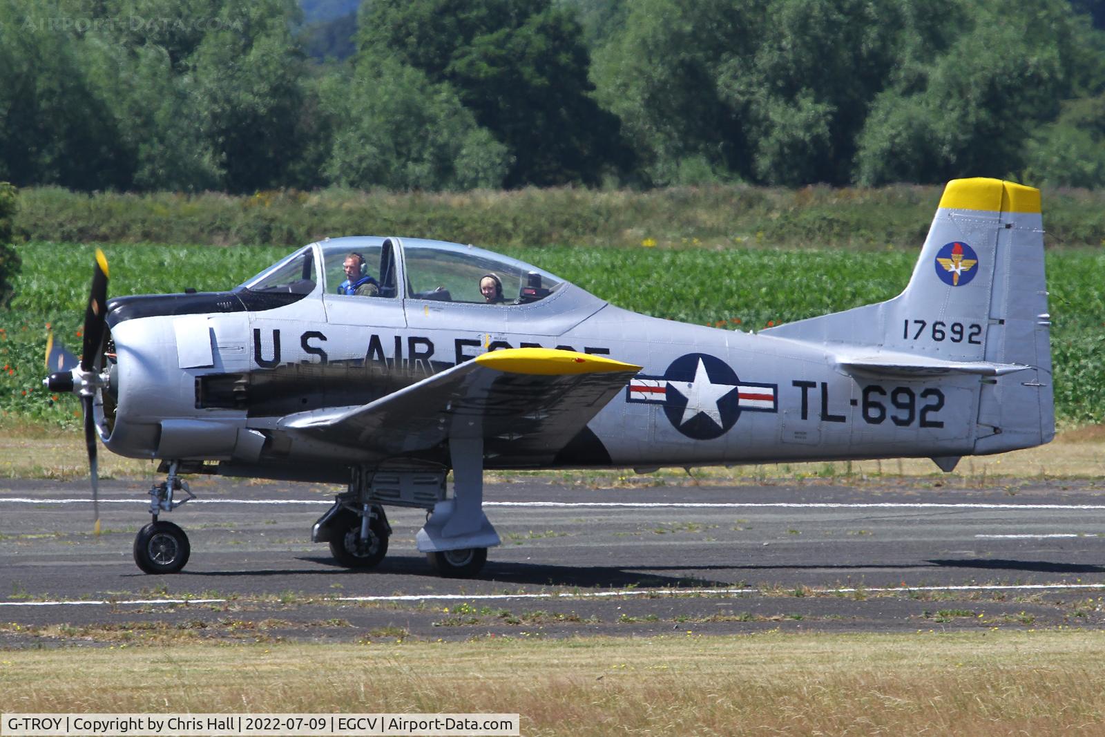 G-TROY, 1951 North American T-28A Trojan C/N 174-545, Sleapkosh 2022